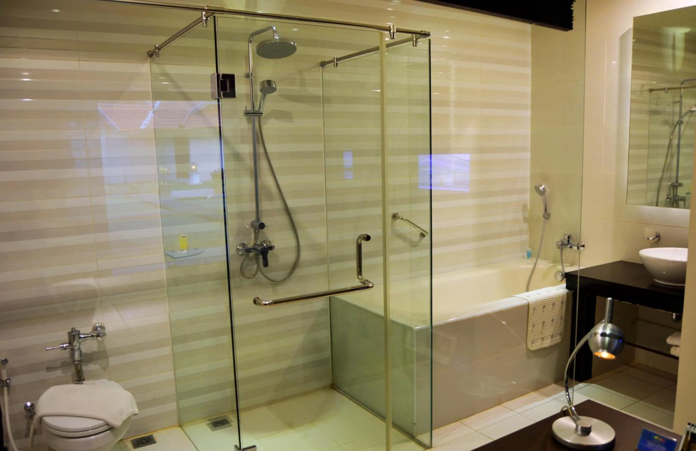 Shower in Sanghyang Indah Spa Resort