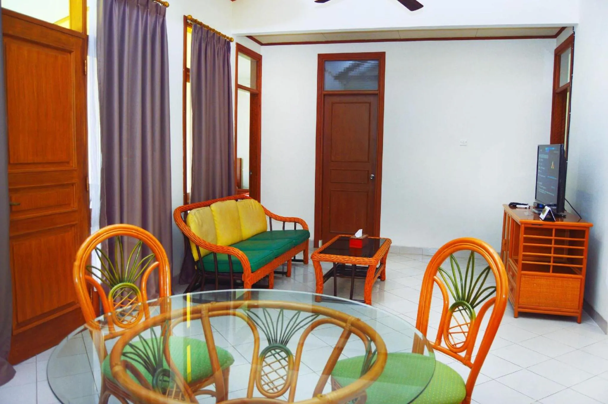 Living room in Sanghyang Indah Spa Resort