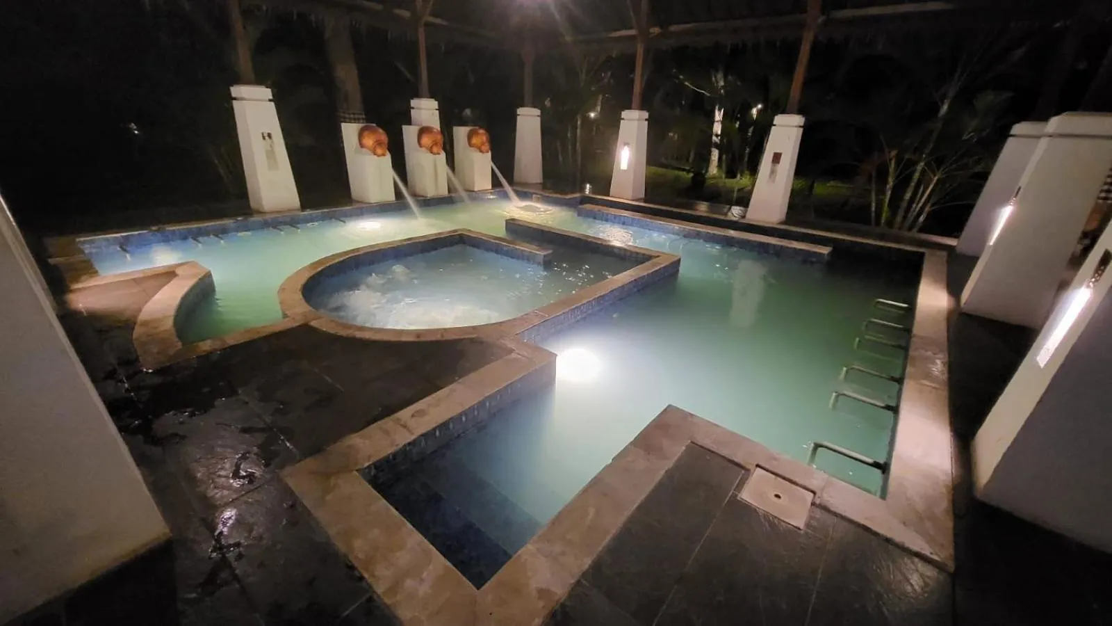 Hot Spring Bath in Sanghyang Indah Spa Resort