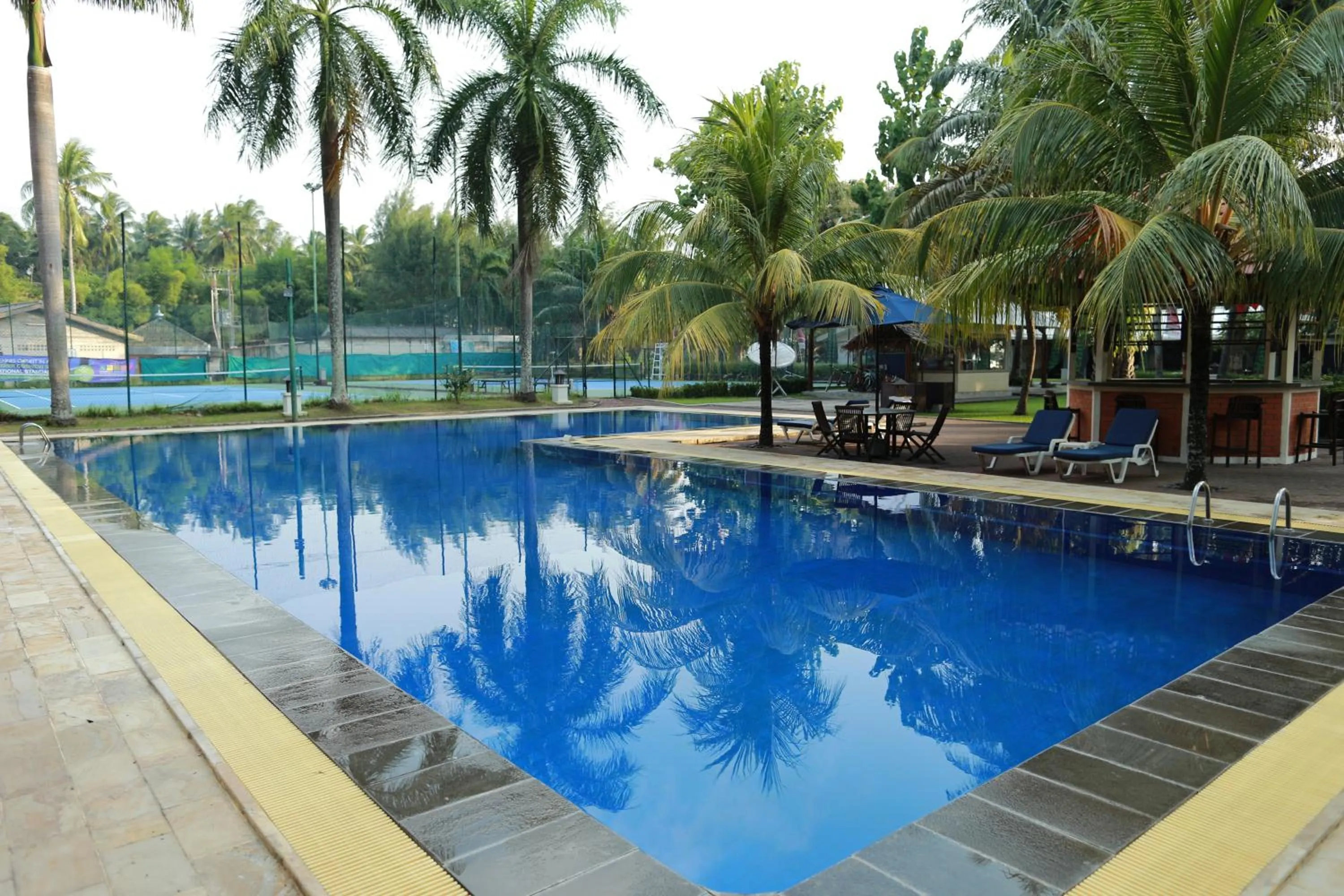 Swimming pool in Sanghyang Indah Spa Resort