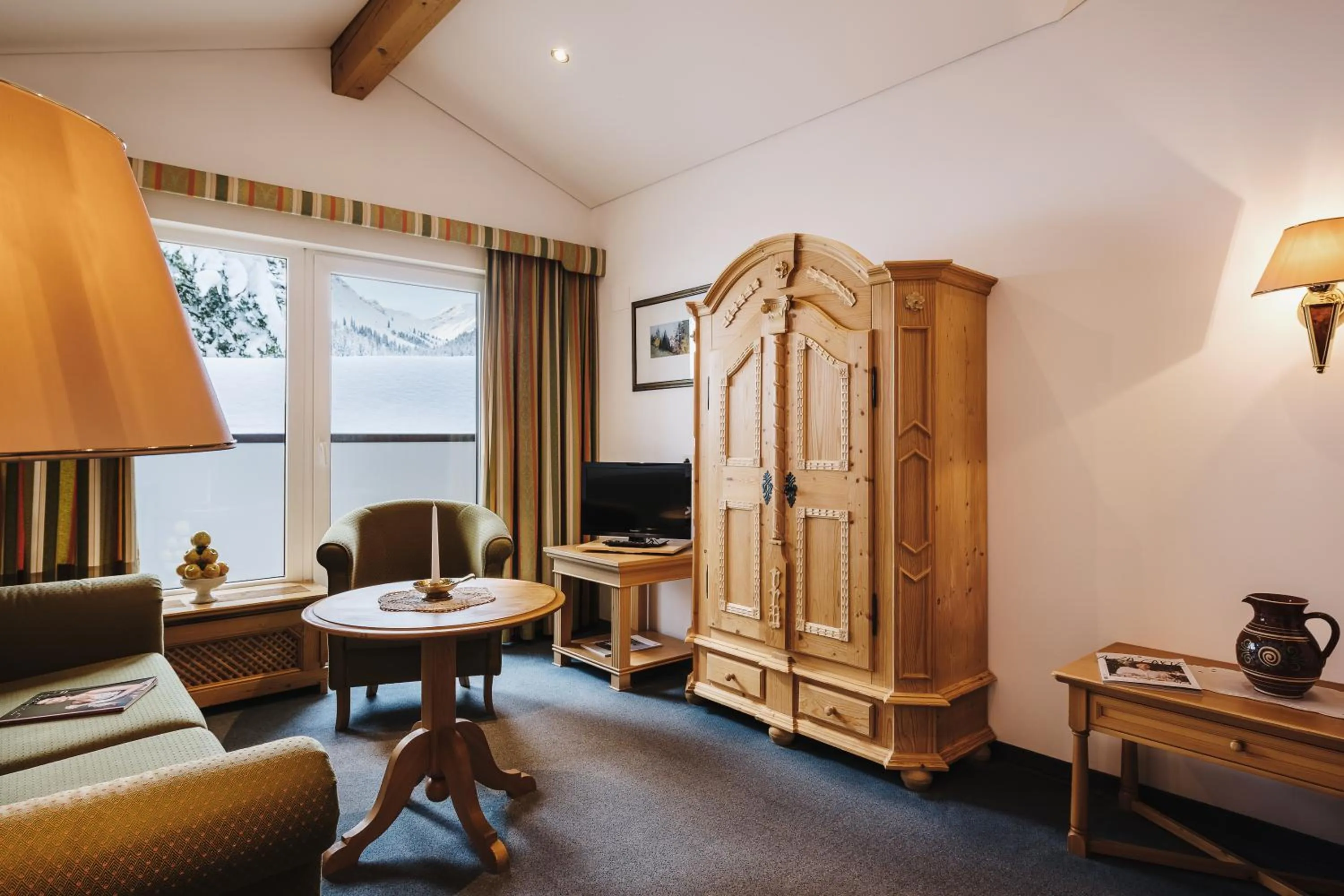 Living room in Heimspitze - Alpenhotel & Wirtshaus