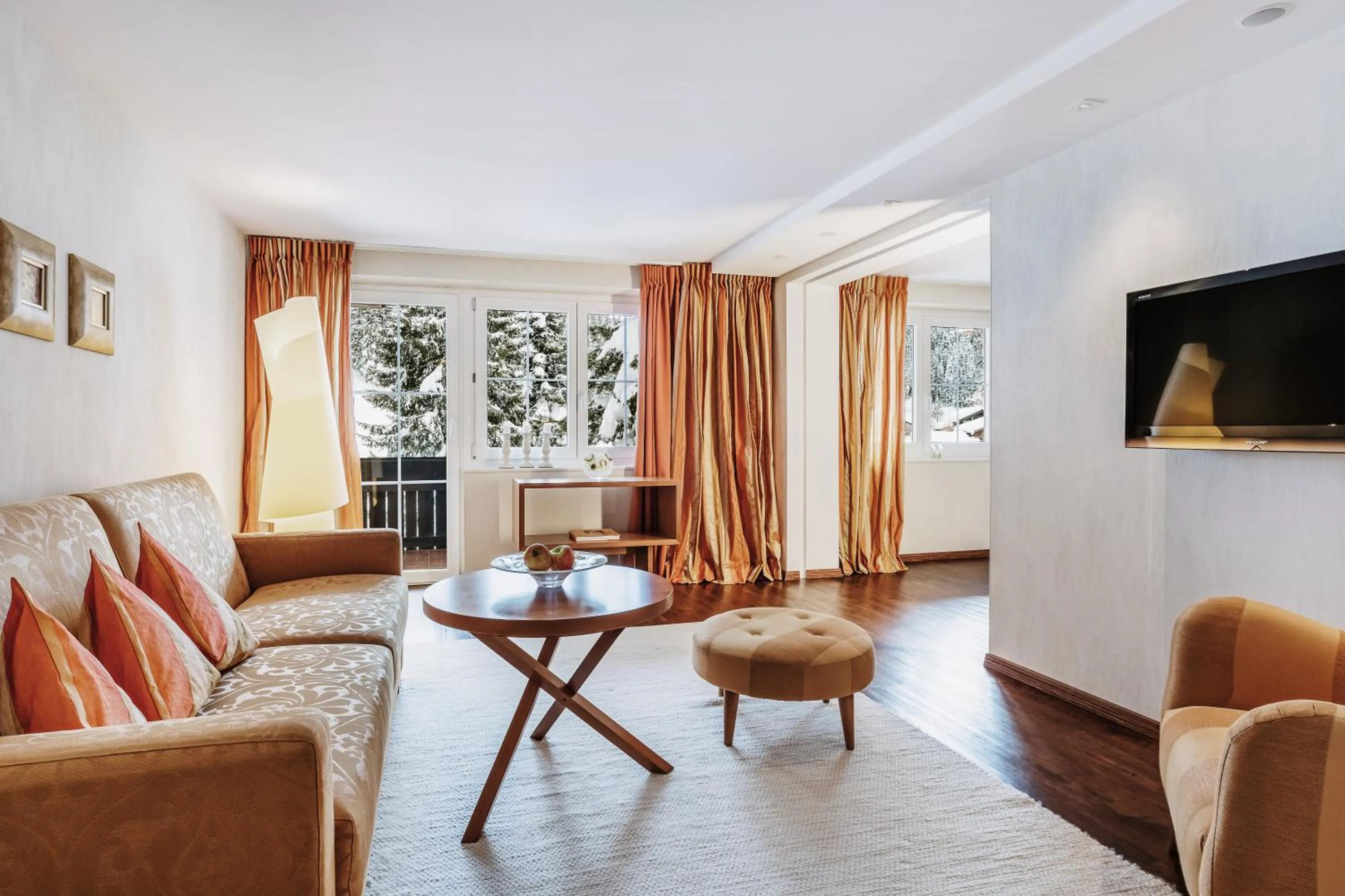 Living room in Heimspitze - Alpenhotel & Wirtshaus