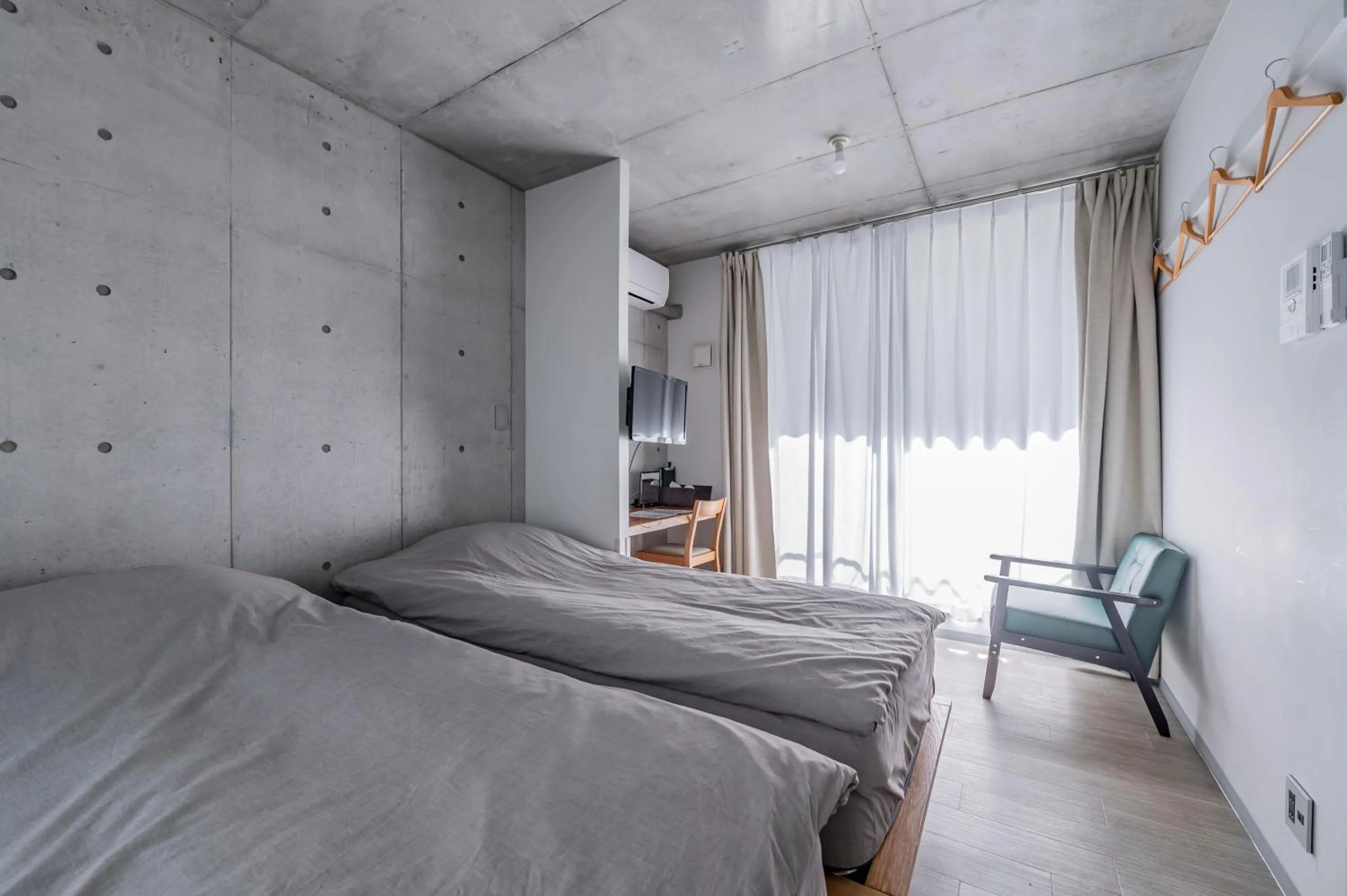 Bedroom, Bed in bmj Shinjuku Okubo