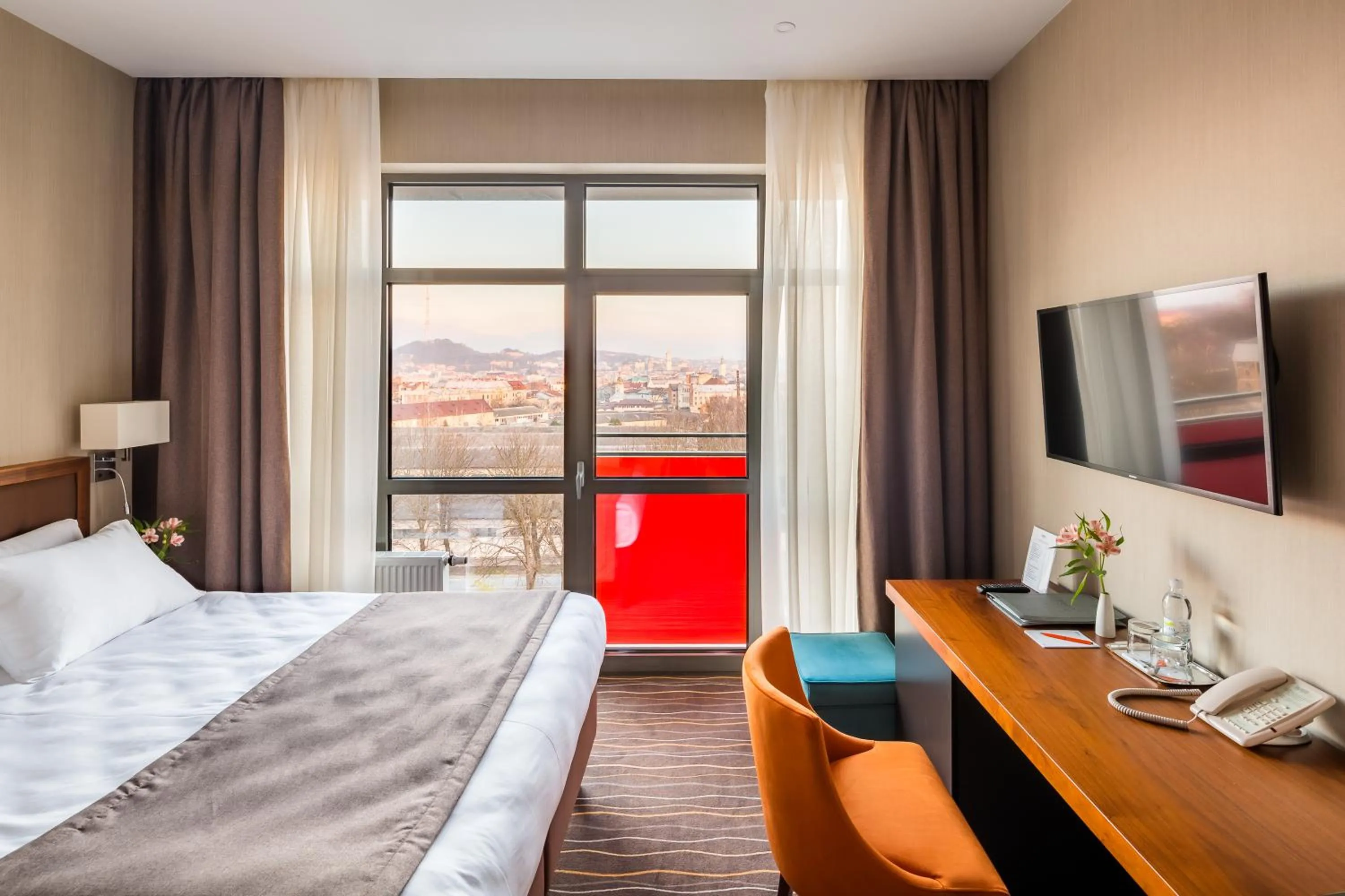 Bed in Taurus City Hotel