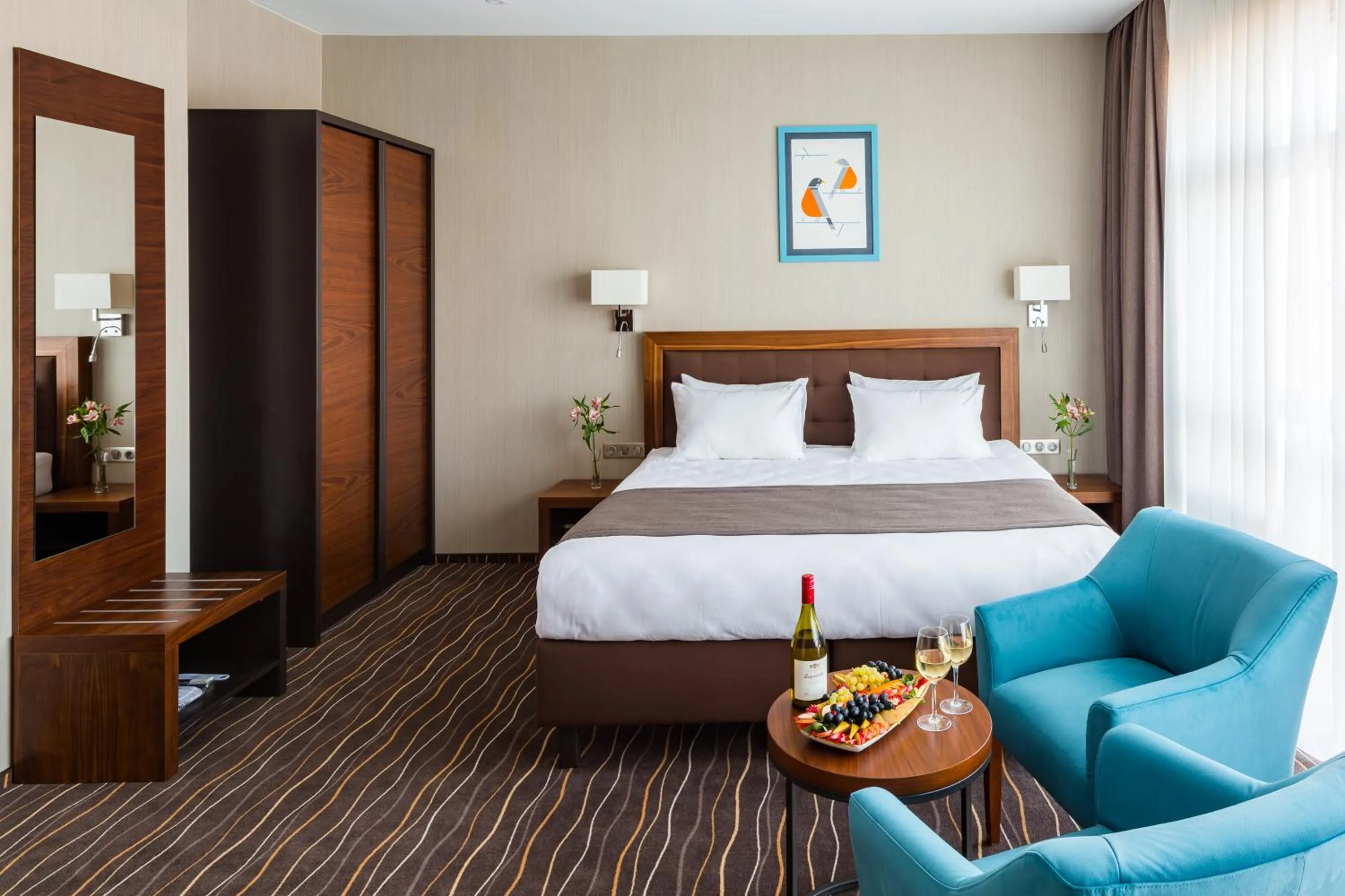 Bed in Taurus City Hotel