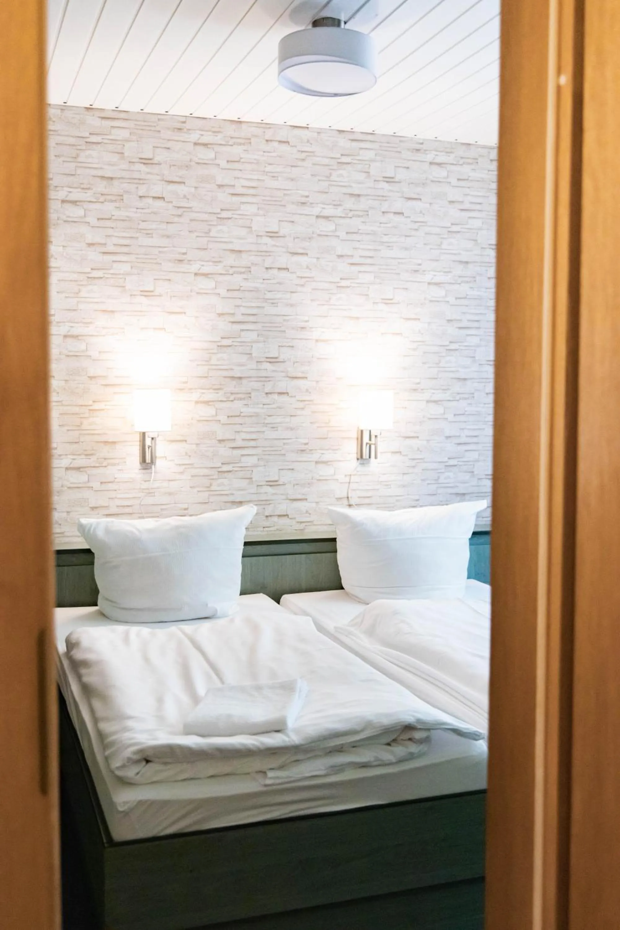 Bed in Gästehaus Chorin