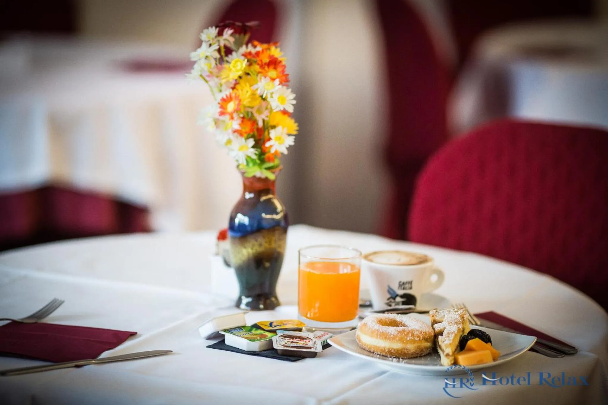 Italian breakfast in Hotel Relax Roma Nord