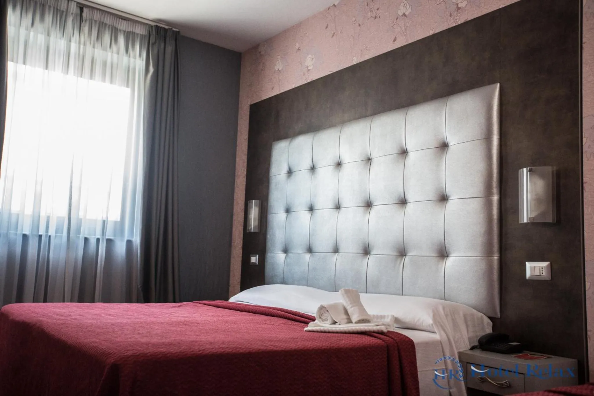 Photo of the whole room, Bed in Hotel Relax Roma Nord