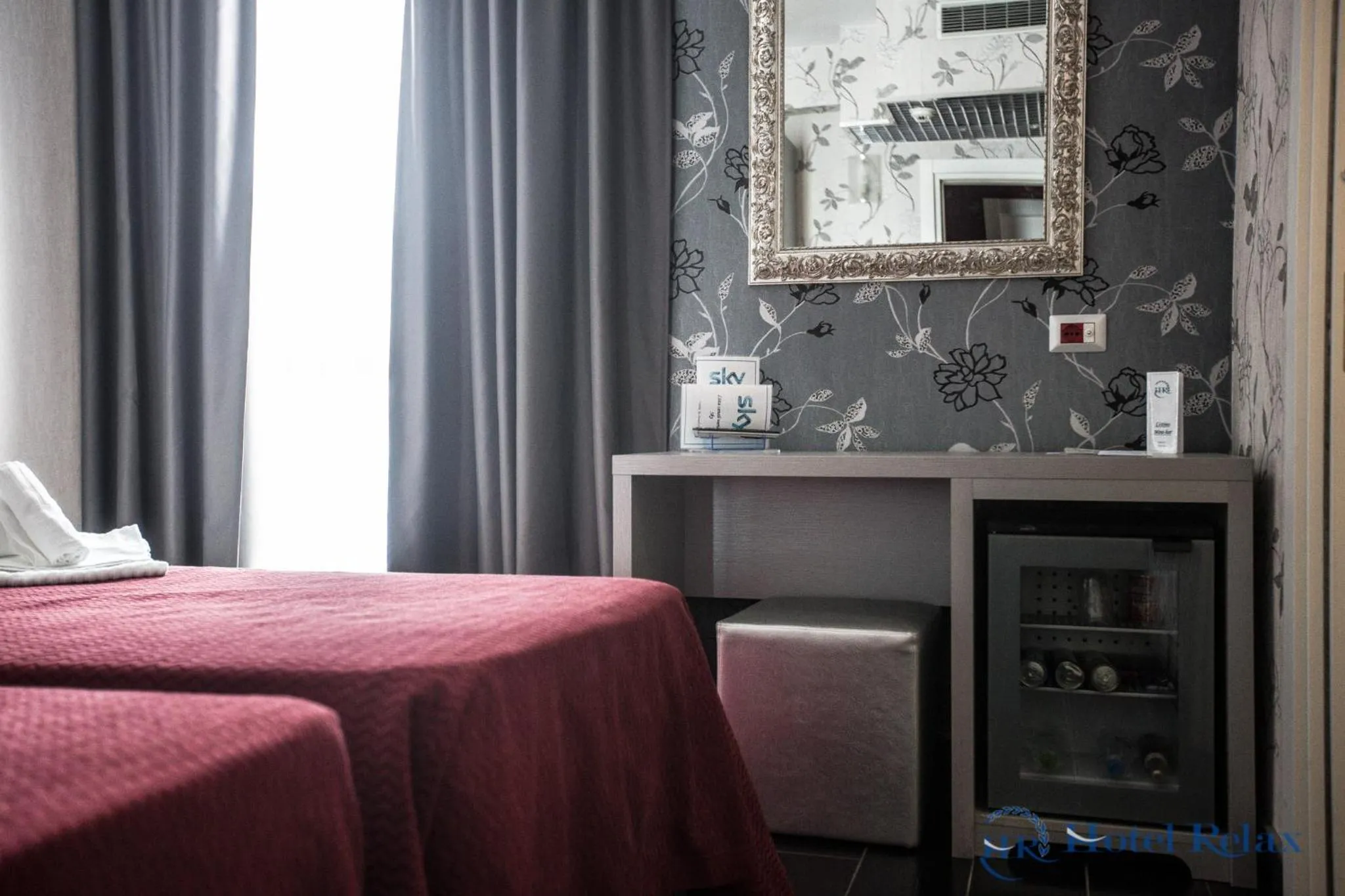 Photo of the whole room, Bed in Hotel Relax Roma Nord