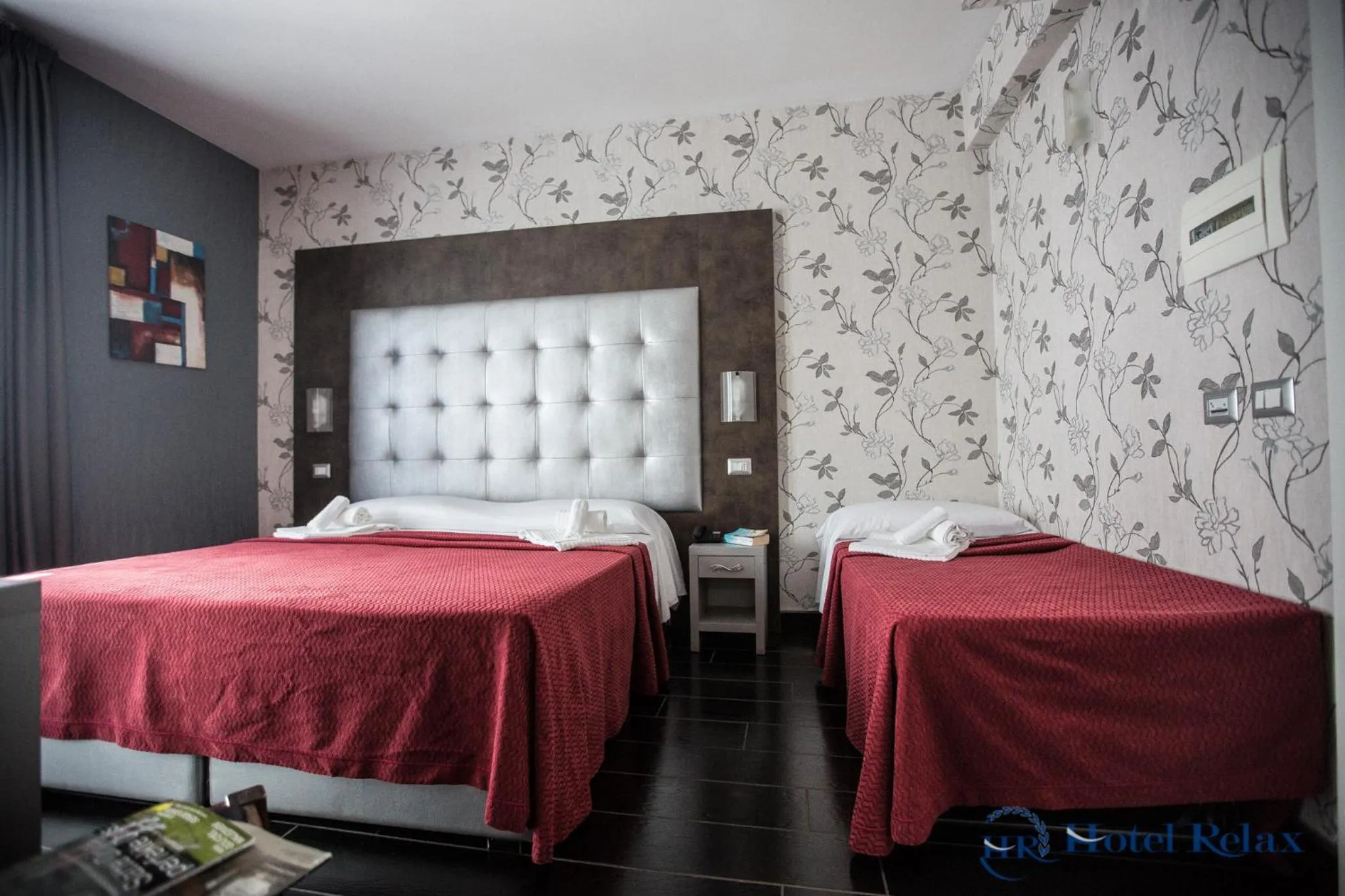 Bedroom, Bed in Hotel Relax Roma Nord