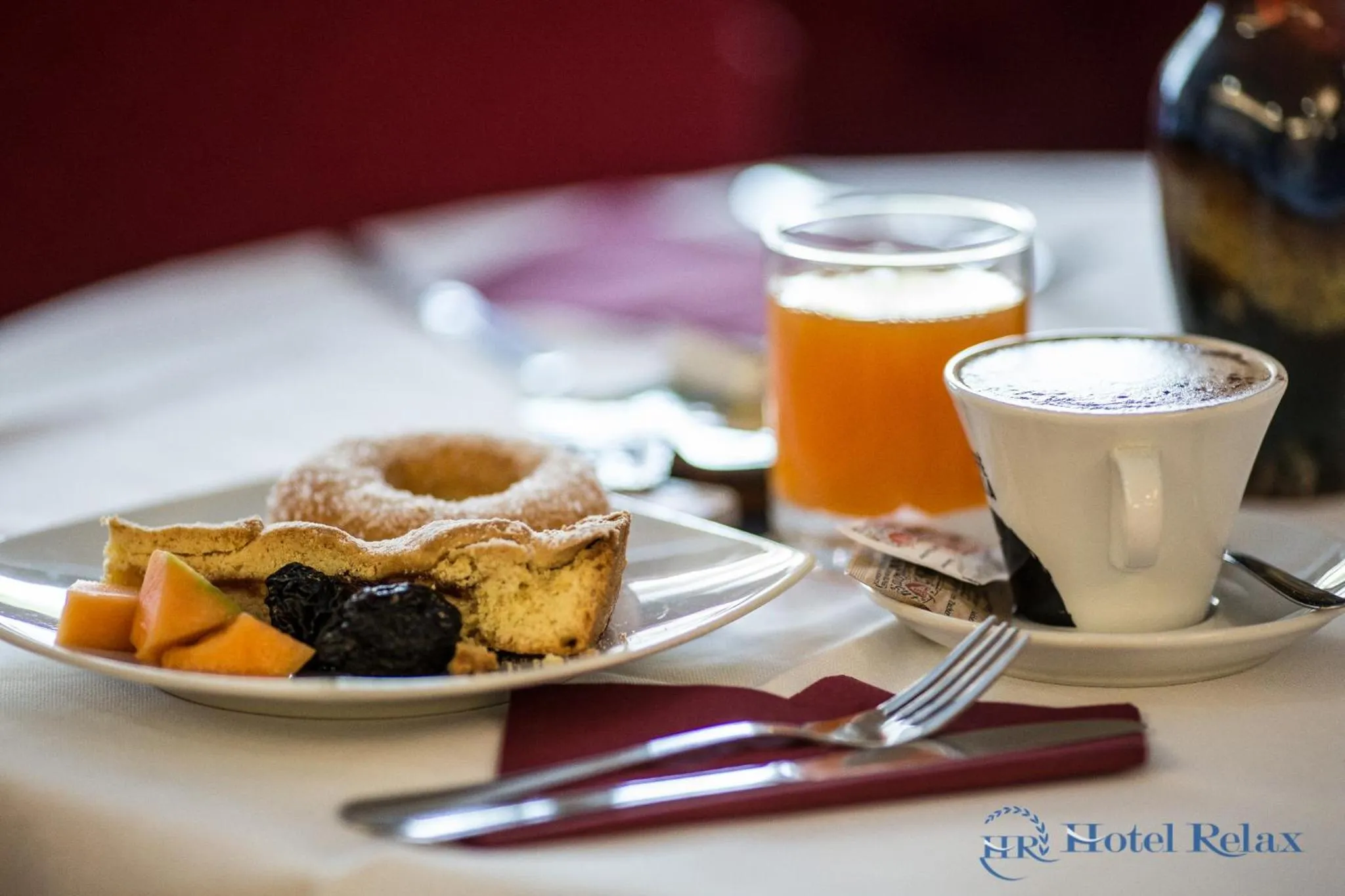 Italian breakfast in Hotel Relax Roma Nord