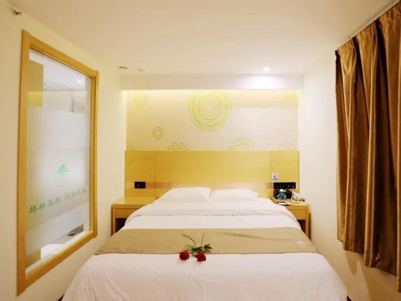 Bed in GreenTree Inn Anhui Anqing Susong North longmen road express Hotel