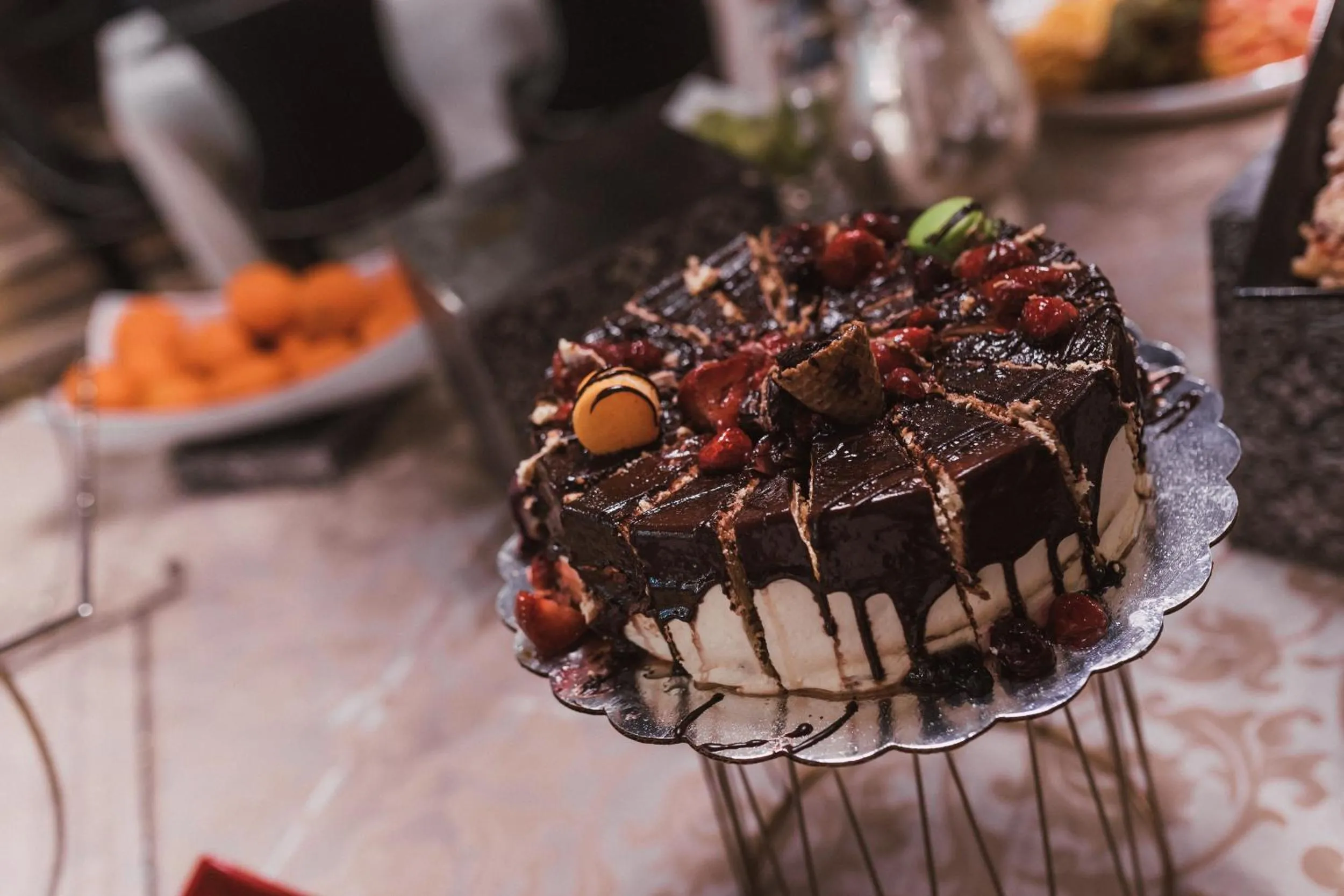 Food close-up in Royal Castle Design & SPA