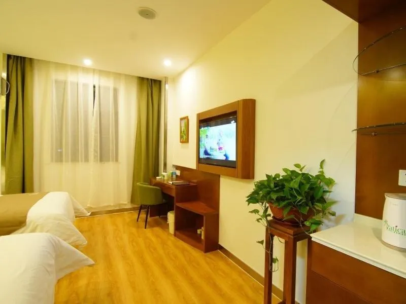 Bed in Vatica AnHui Fuyang Linquan South Jiefang Hotel.