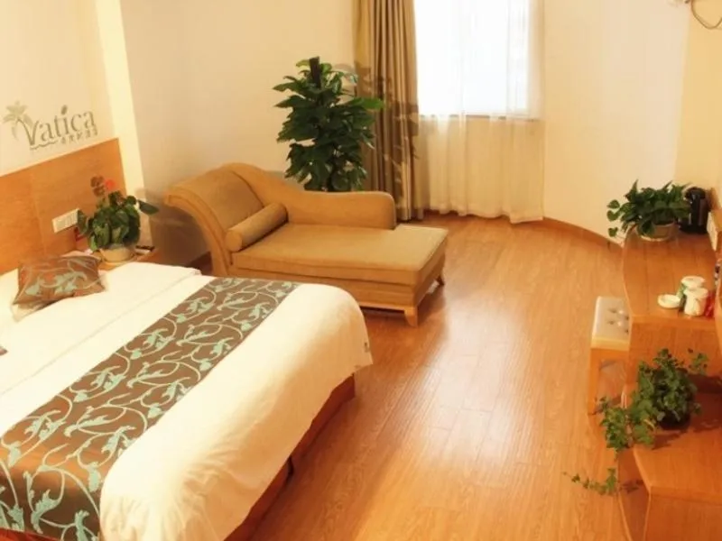 Bed in Vatica Anhui Hefei Huizhou Avenue Chinese Academy of Social Sciences Hotel