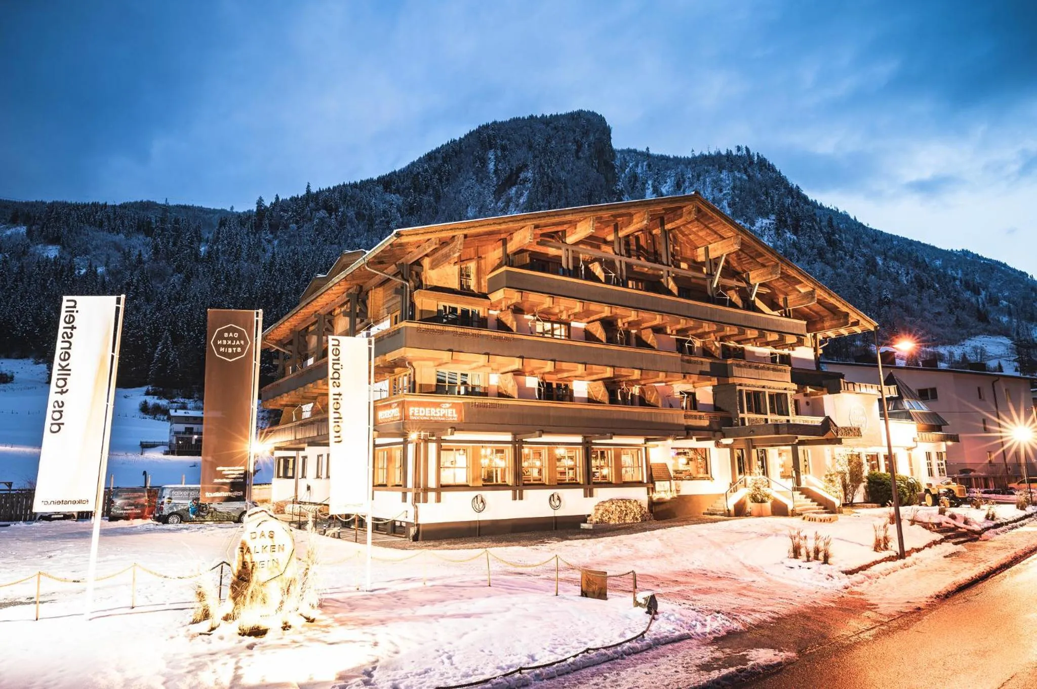 Property building in Hotel Das Falkenstein