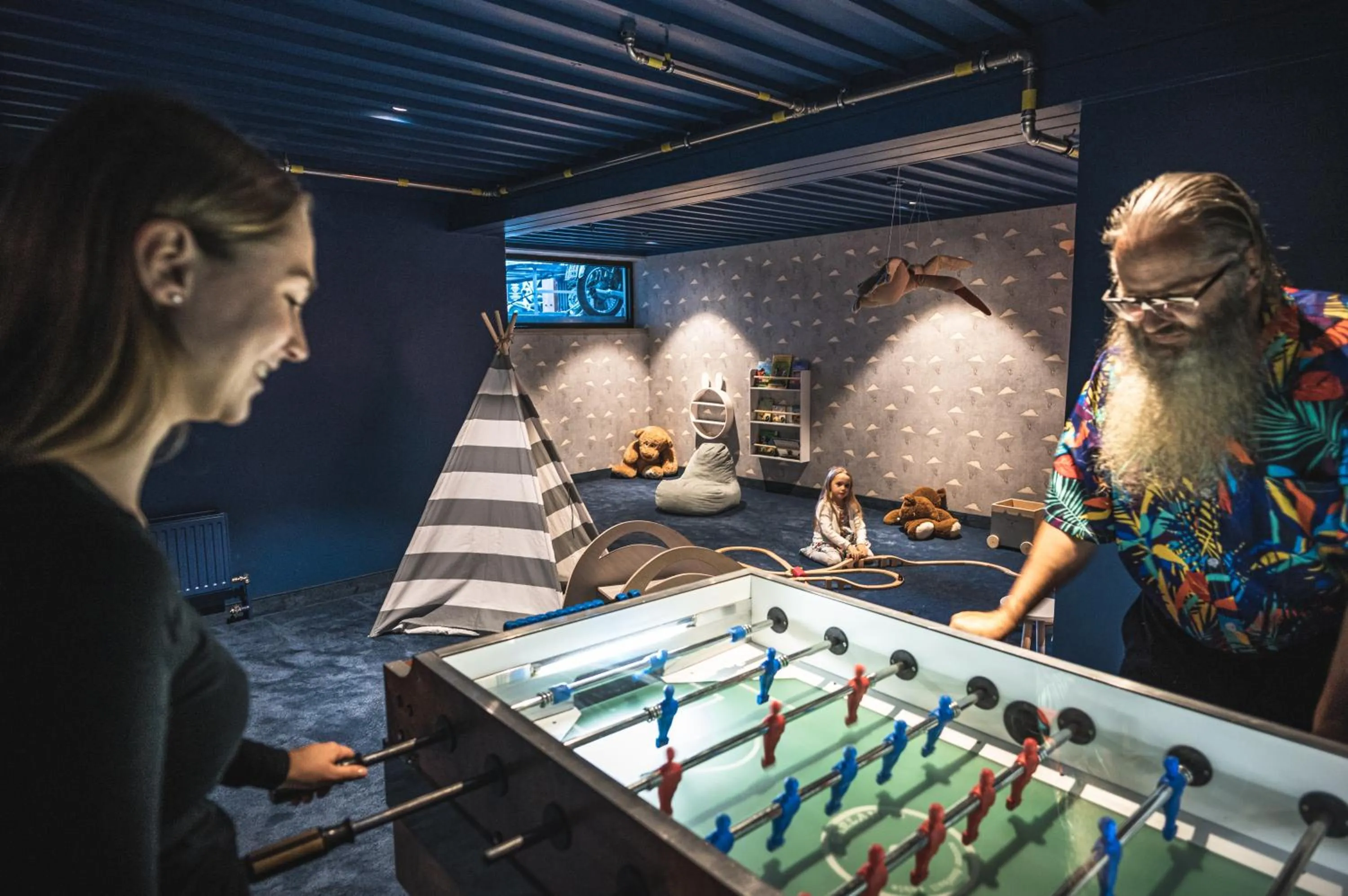 Game Room in Hotel Das Falkenstein