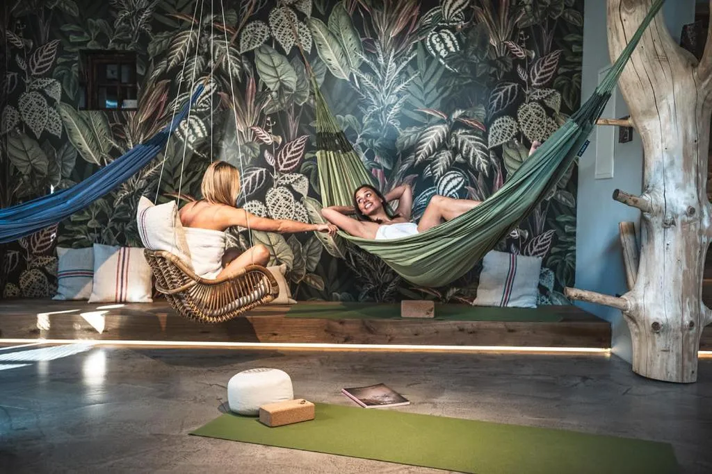 Spa and wellness centre/facilities in Hotel Das Falkenstein