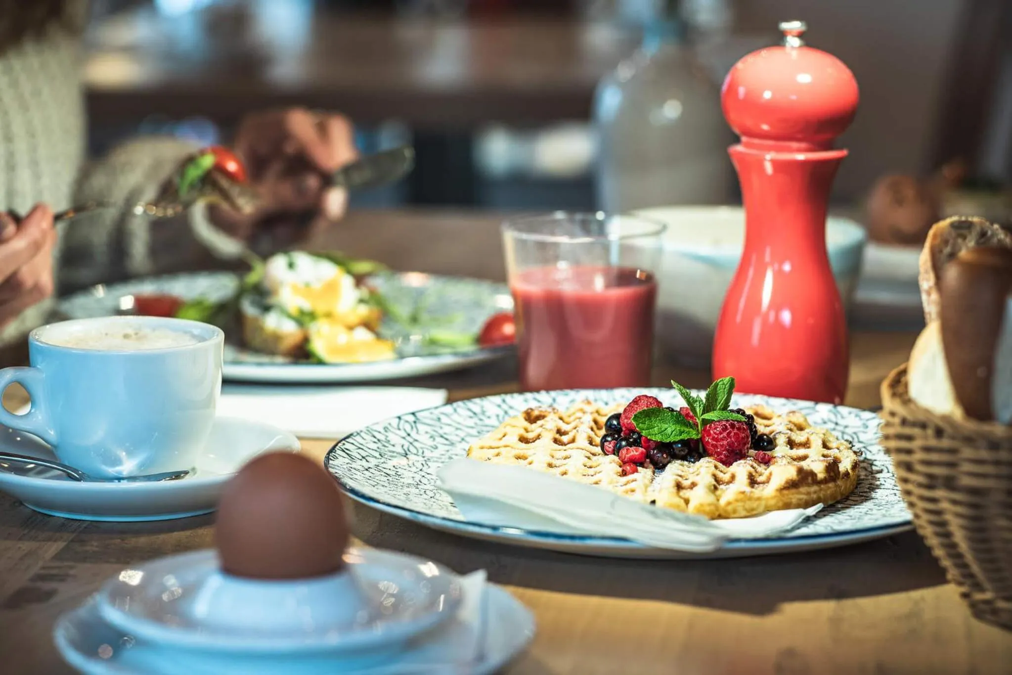 Restaurant/places to eat in Hotel Das Falkenstein