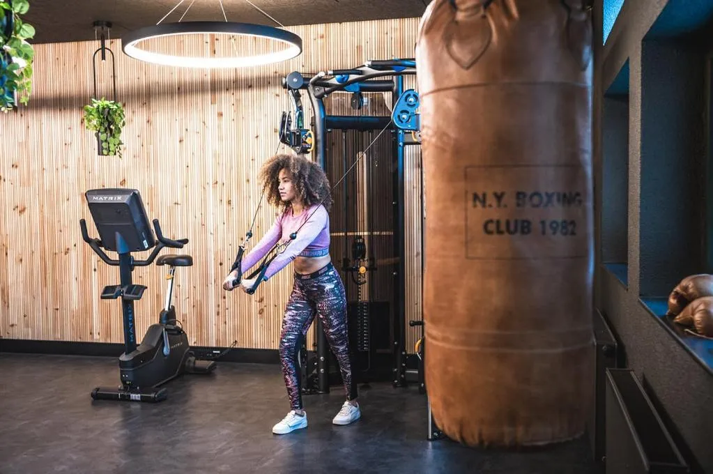 Fitness centre/facilities in Hotel Das Falkenstein