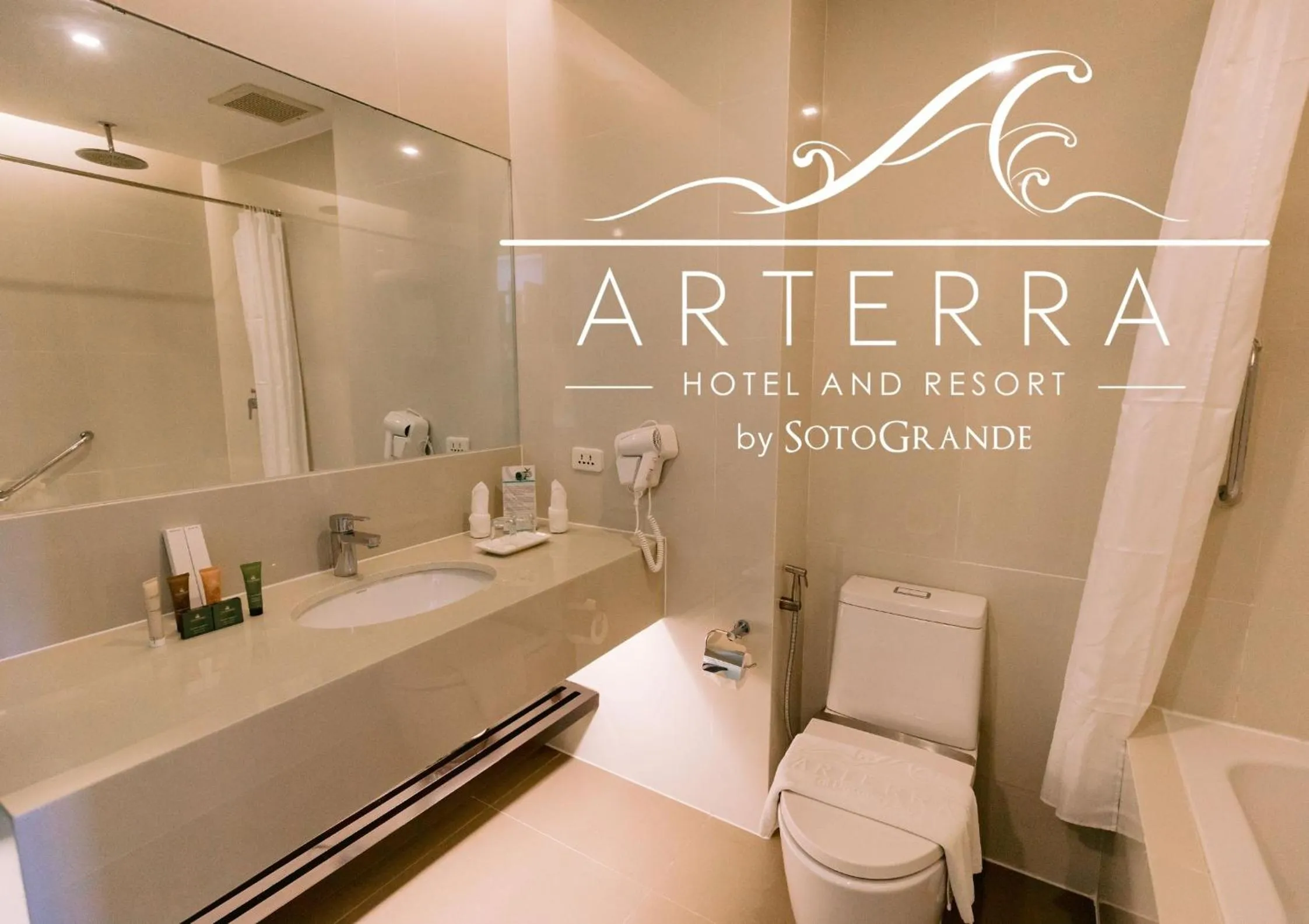 Bathroom in Arterra Hotel and Resort