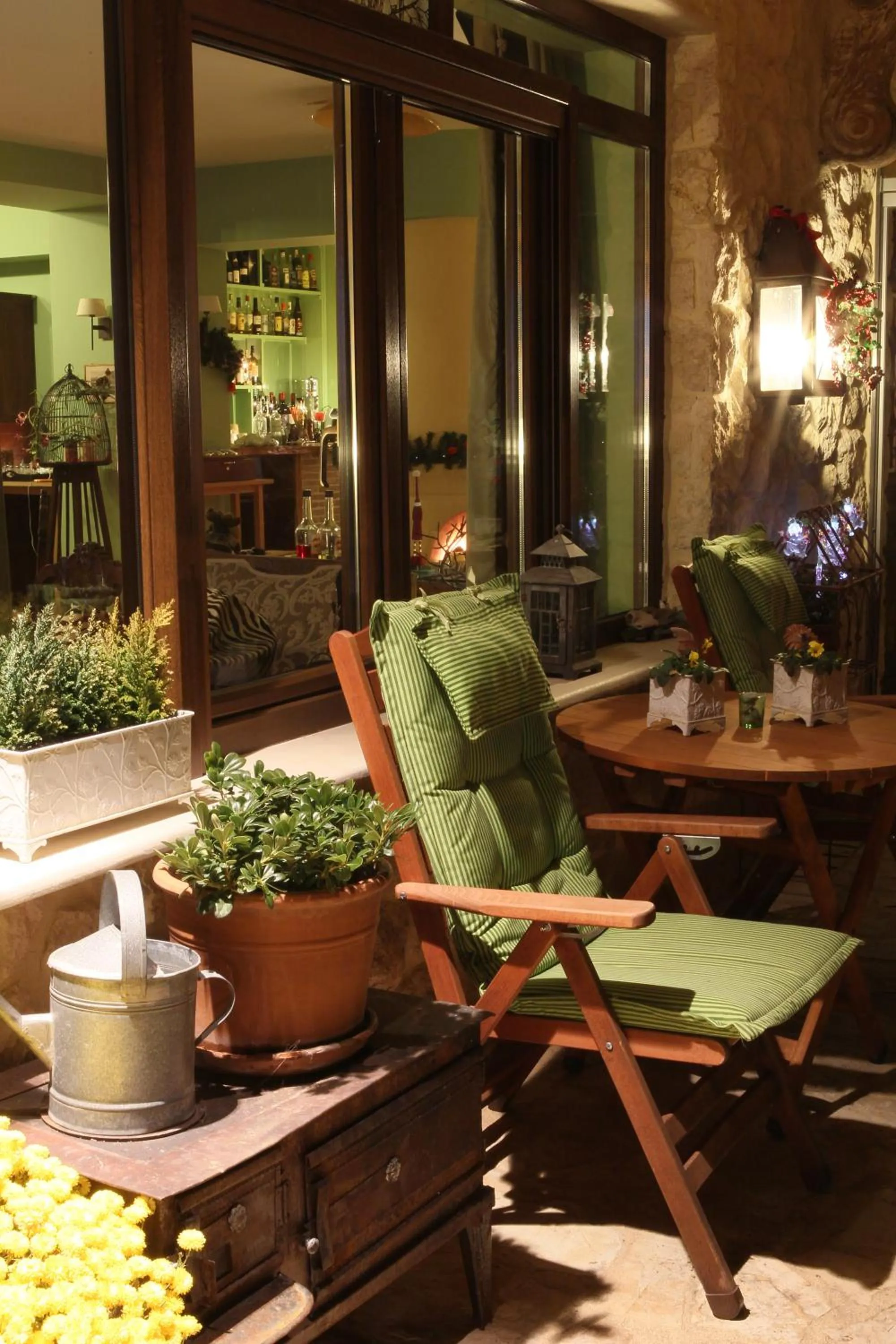 Patio in Vaela Hotel Cultural Resort