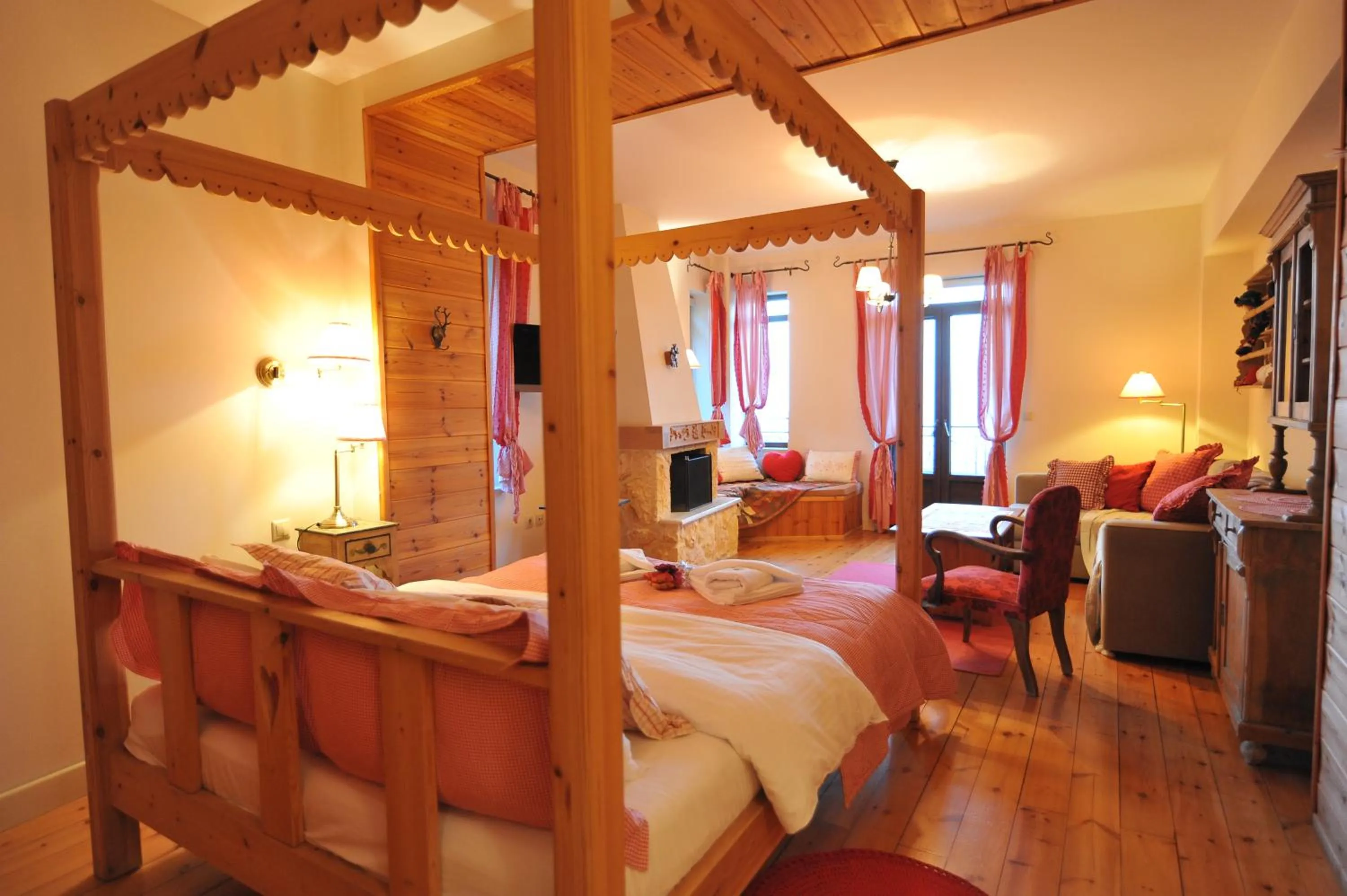 Bed in Vaela Hotel Cultural Resort