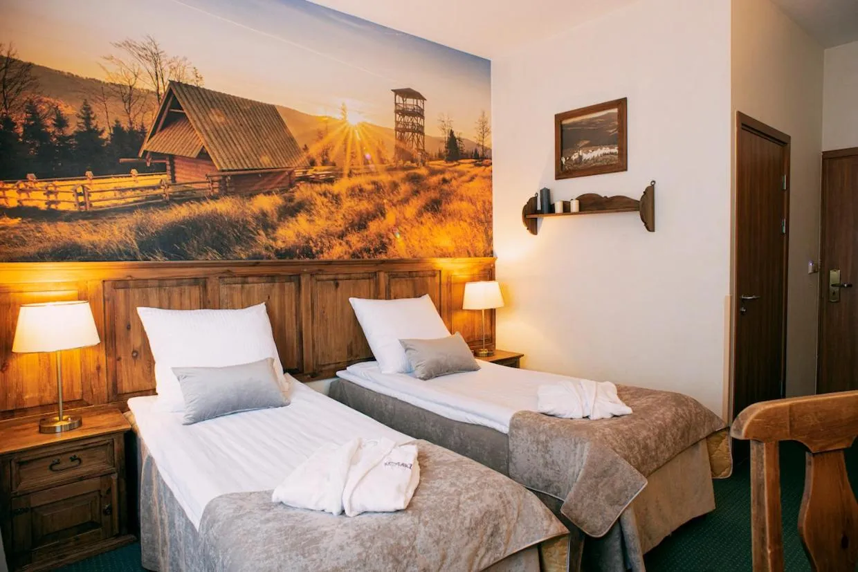 Property building, Bed in Hotel Kotarz Spa&Wellness