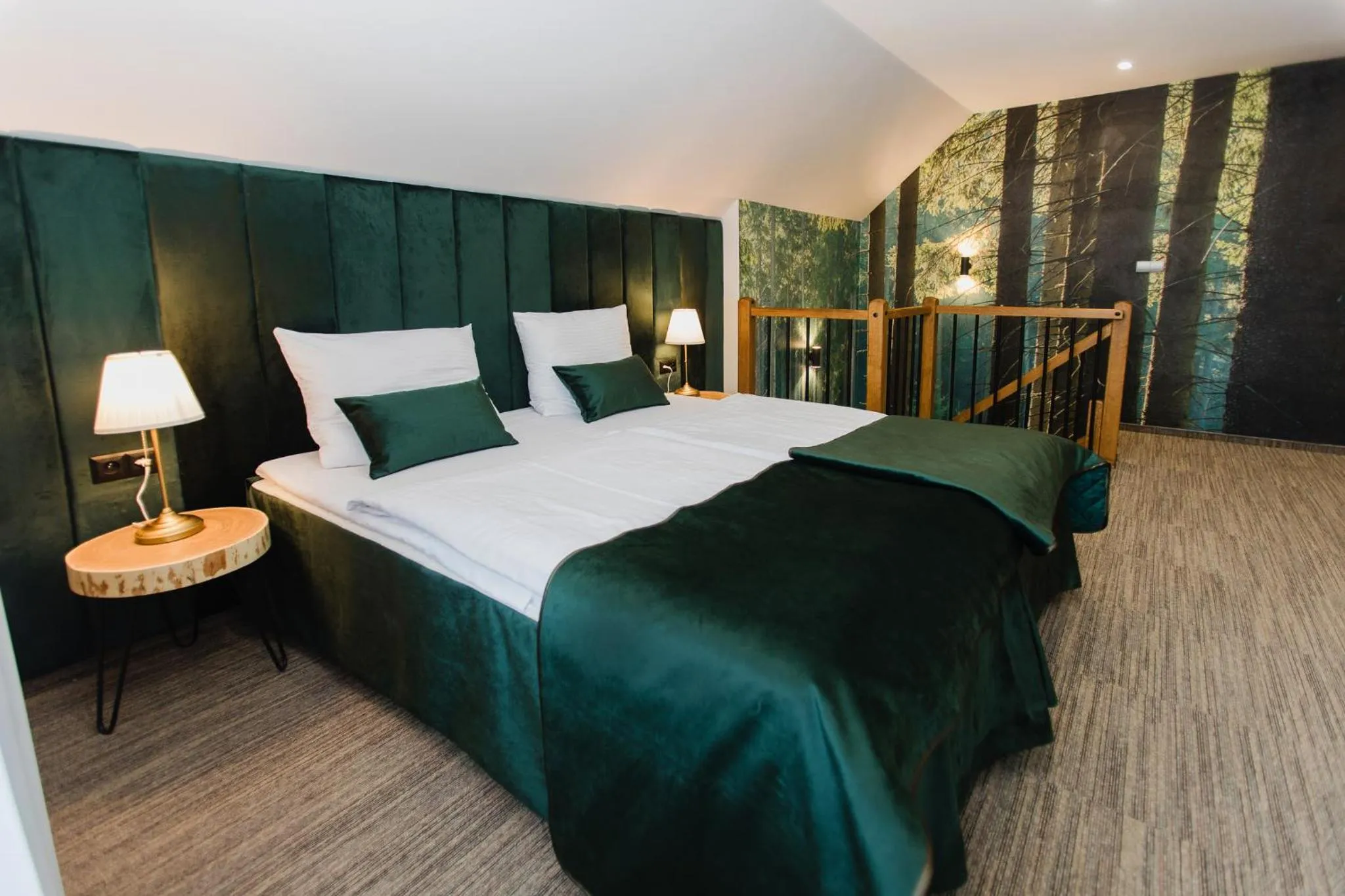 Bed in Hotel Kotarz Spa&Wellness