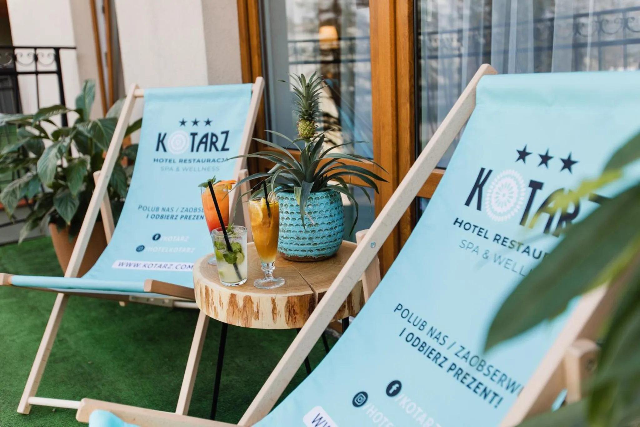 Balcony/Terrace in Hotel Kotarz Spa&Wellness