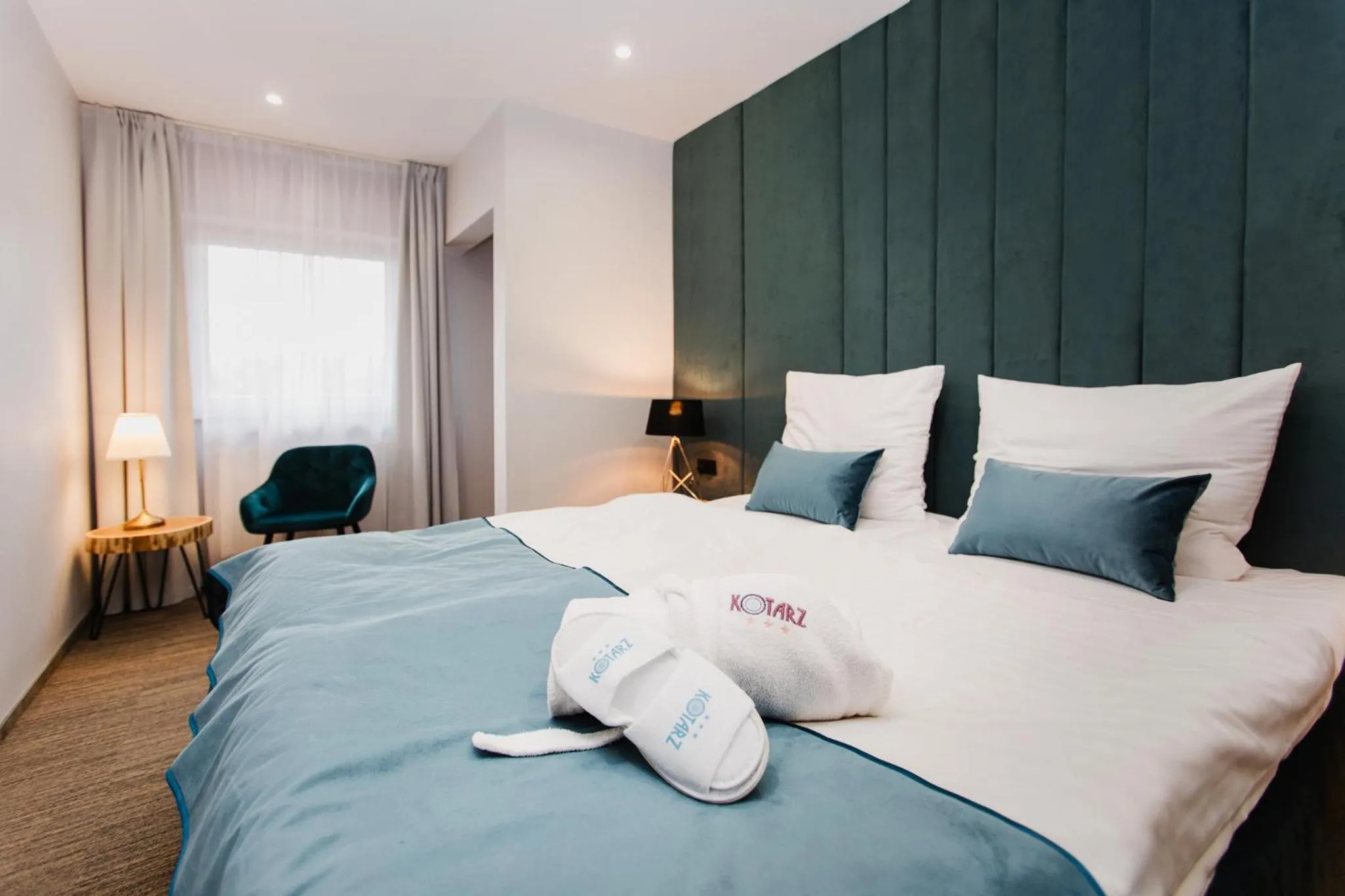 Bed in Hotel Kotarz Spa&Wellness