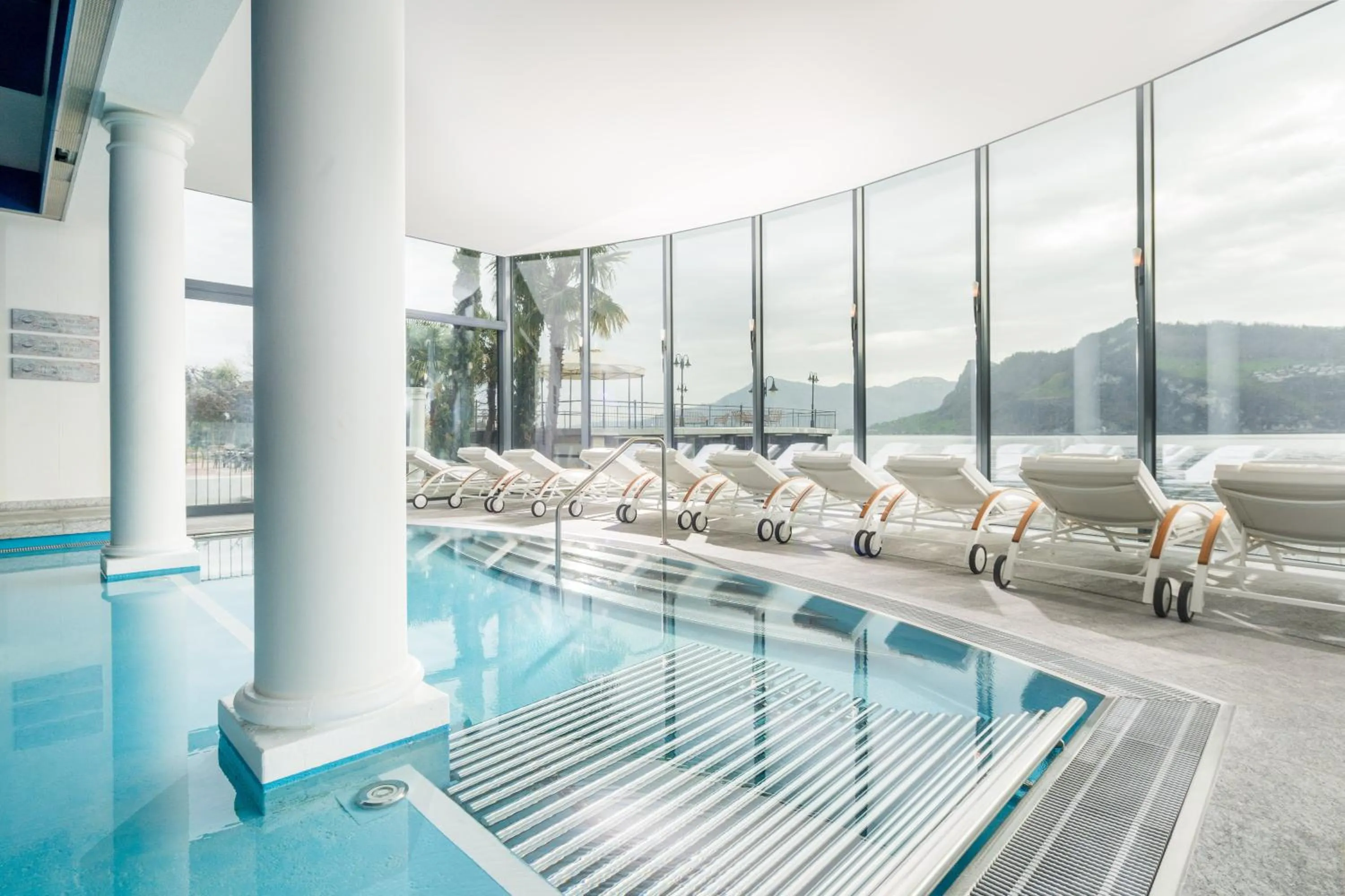 Spa and wellness centre/facilities in Seehotel Pilatus