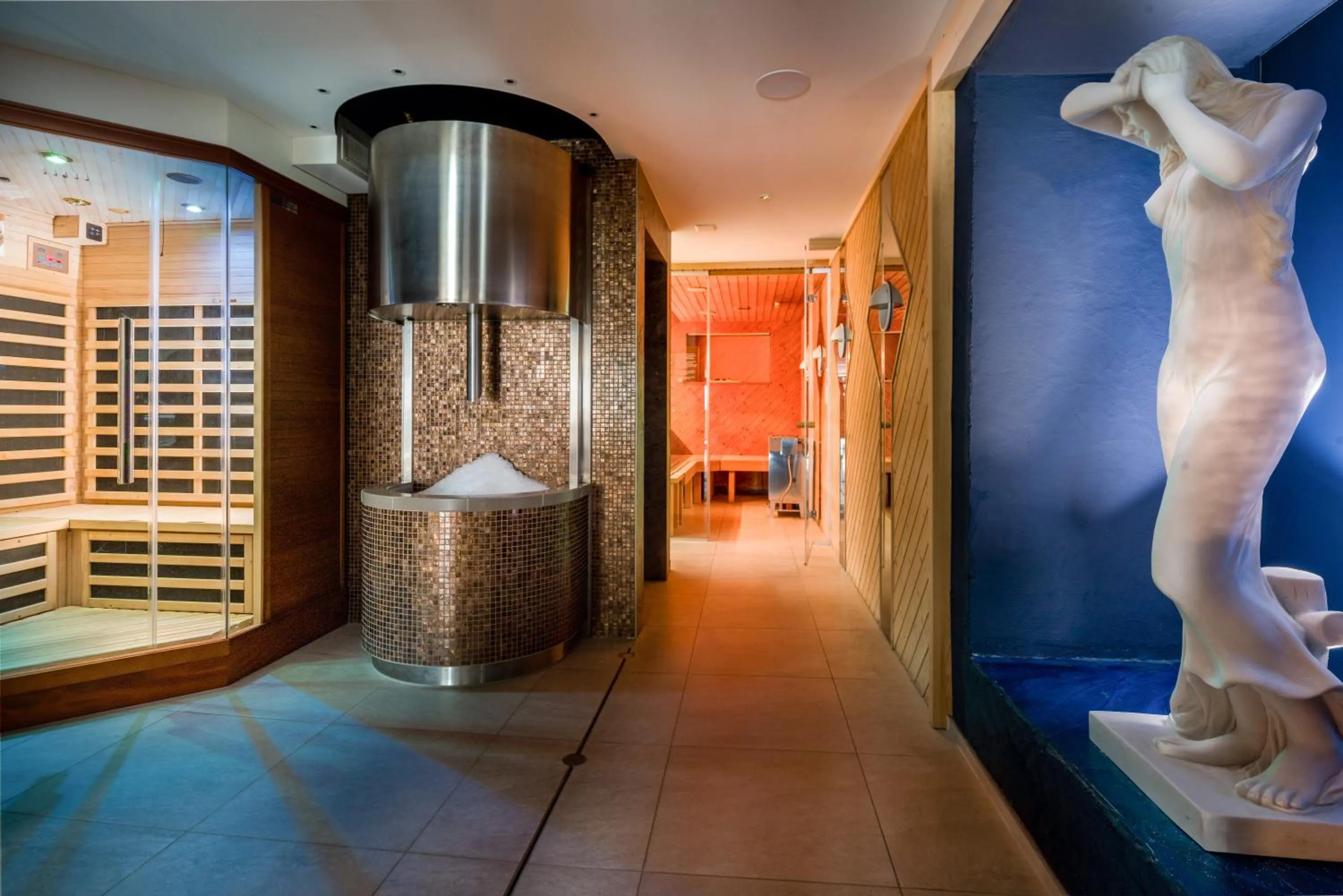 Sauna in Seehotel Pilatus