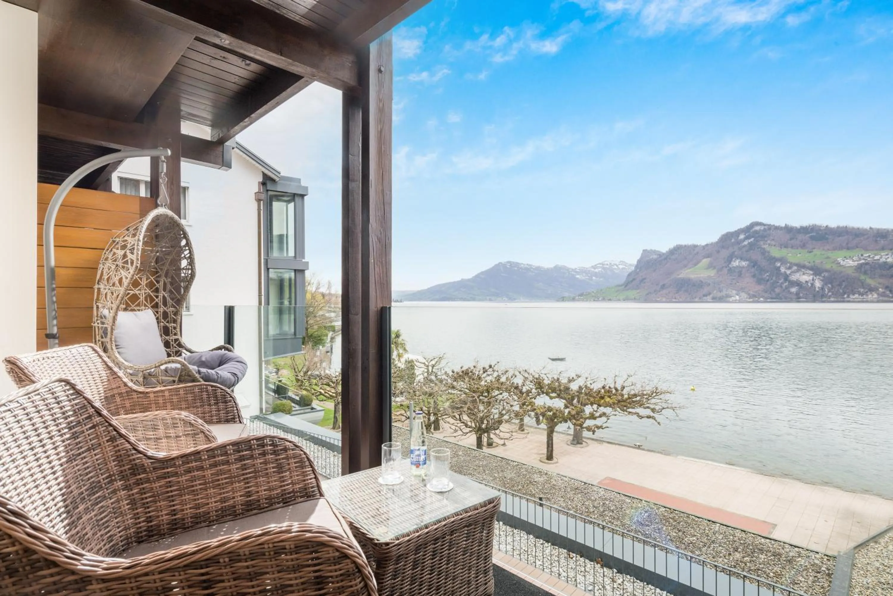 View (from property/room) in Seehotel Pilatus