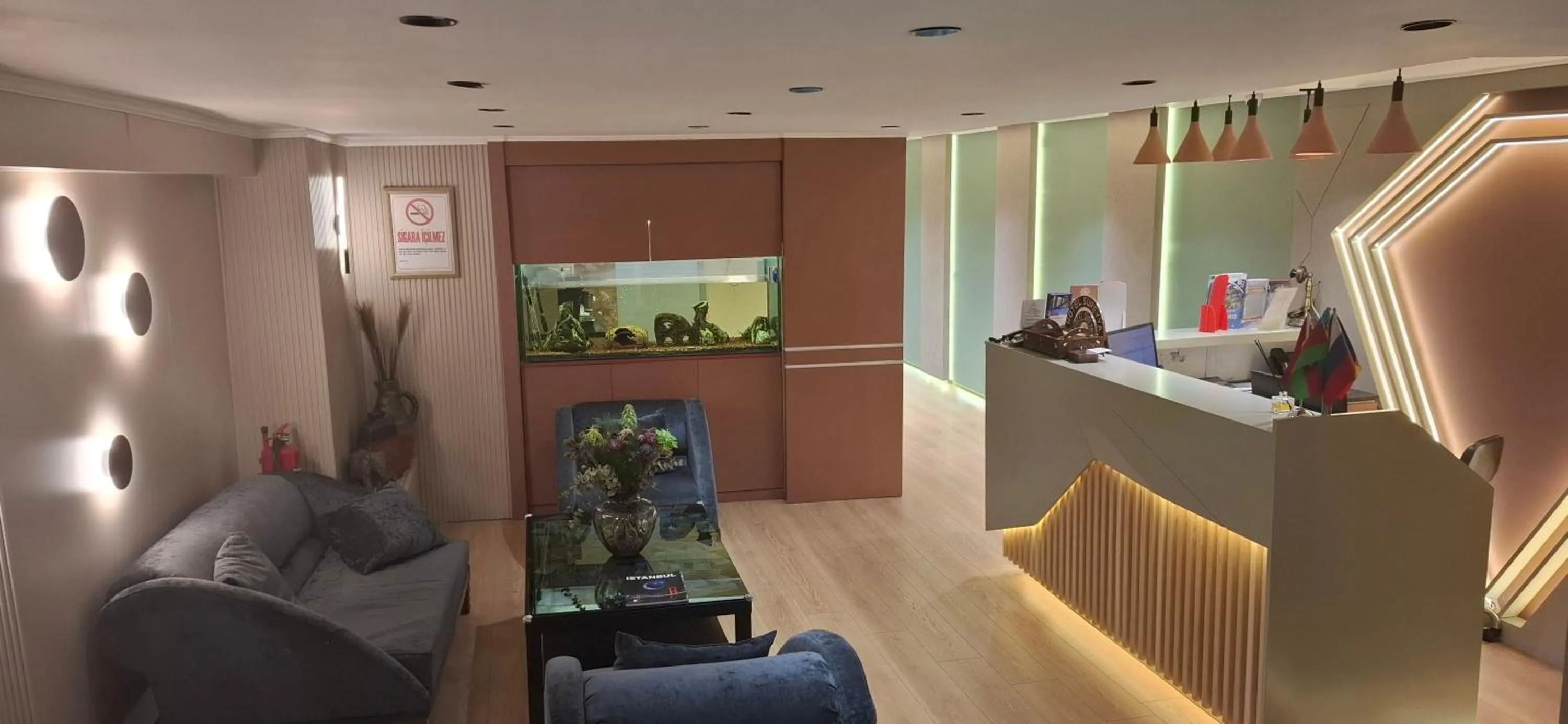 Lobby or reception in Hotel Süreyya