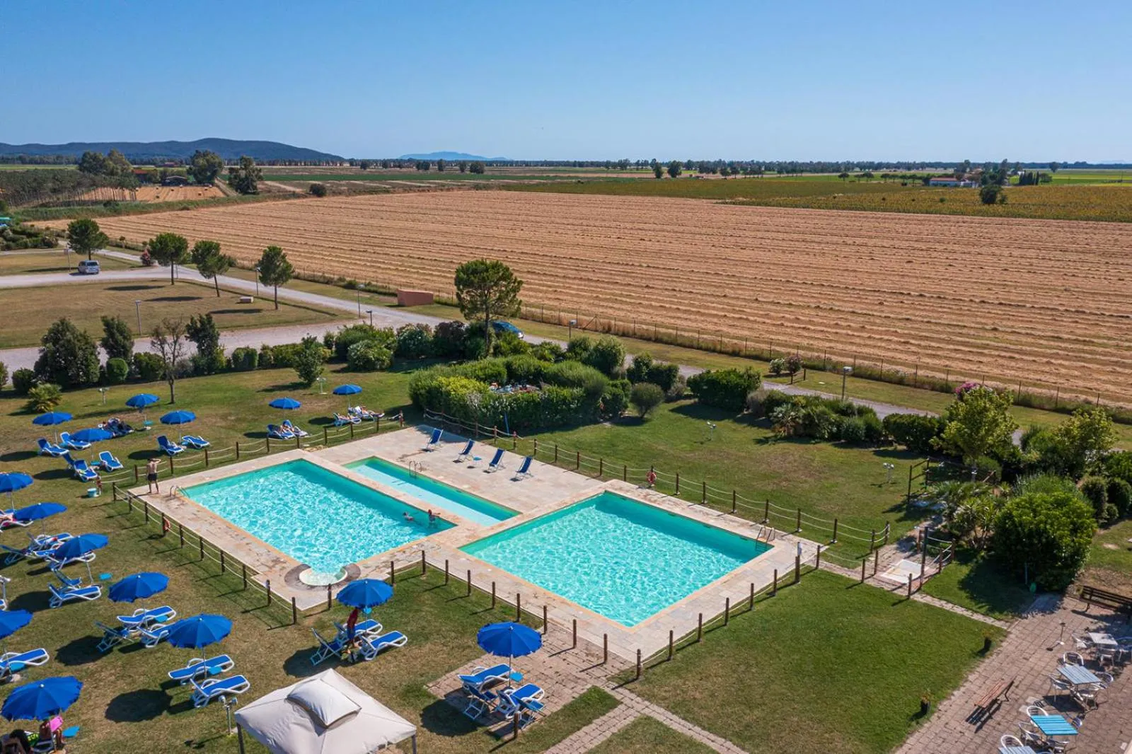 Bird's eye view in Residenza Principina