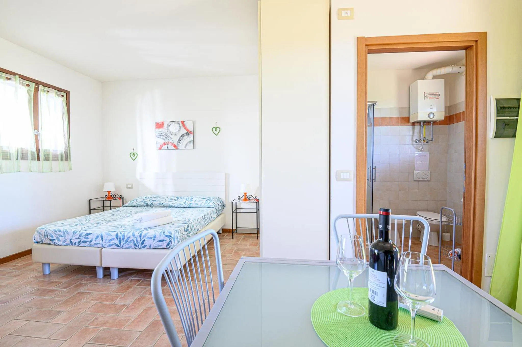 Photo of the whole room, Bed in Residenza Principina