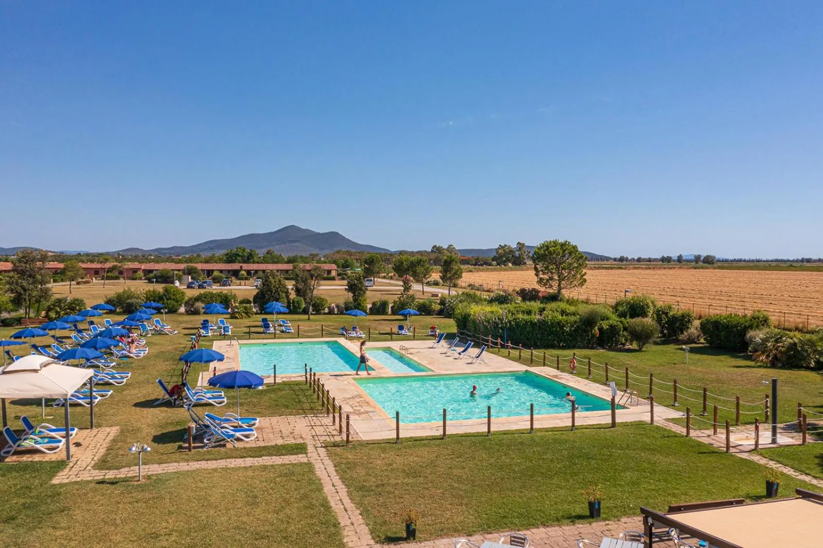 Natural landscape in Residenza Principina