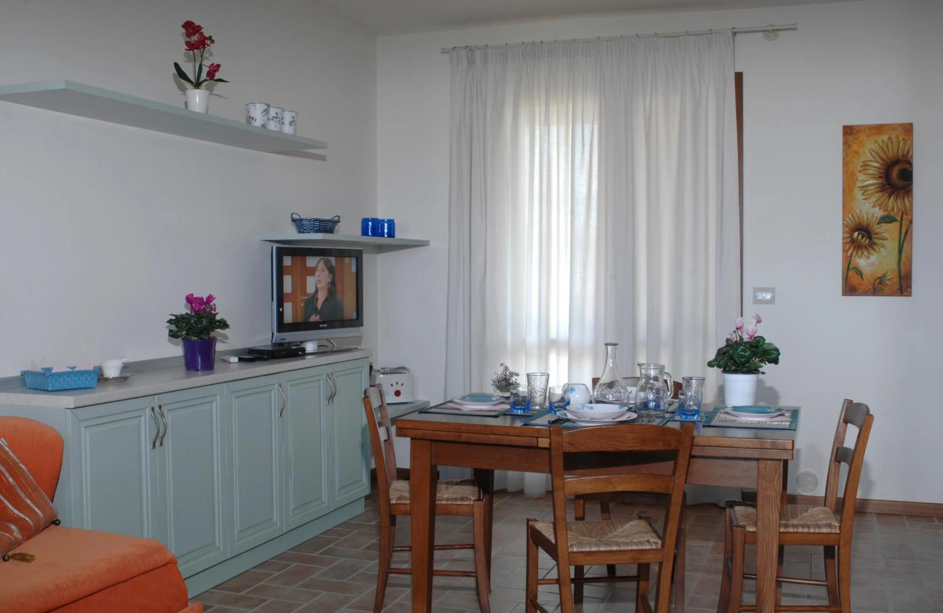 Dining area in Residenza Principina