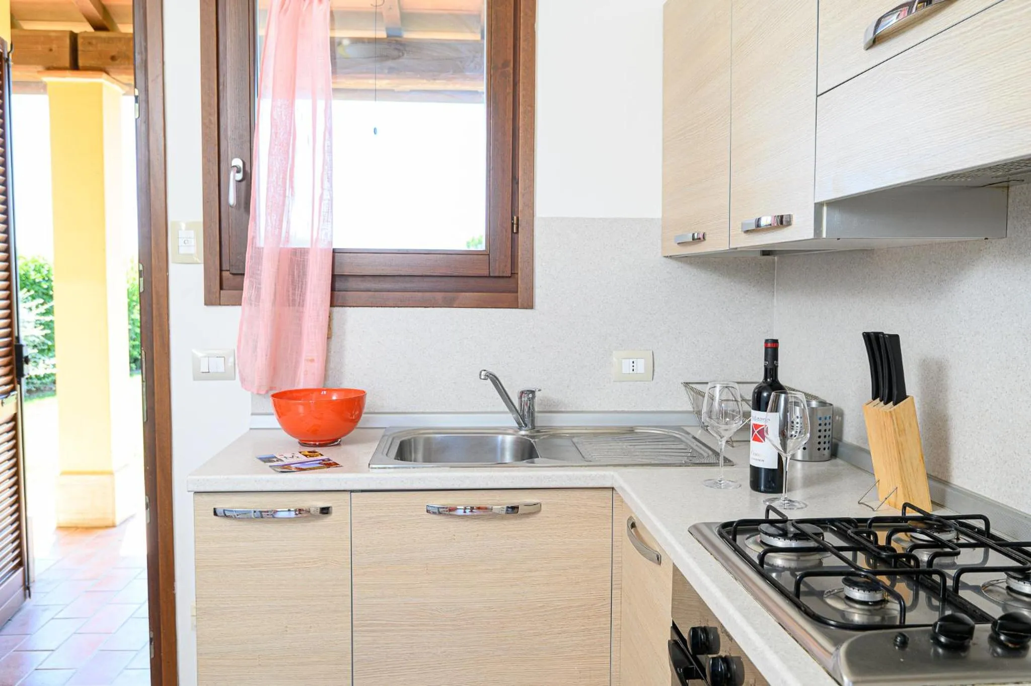 Kitchen or kitchenette in Residenza Principina