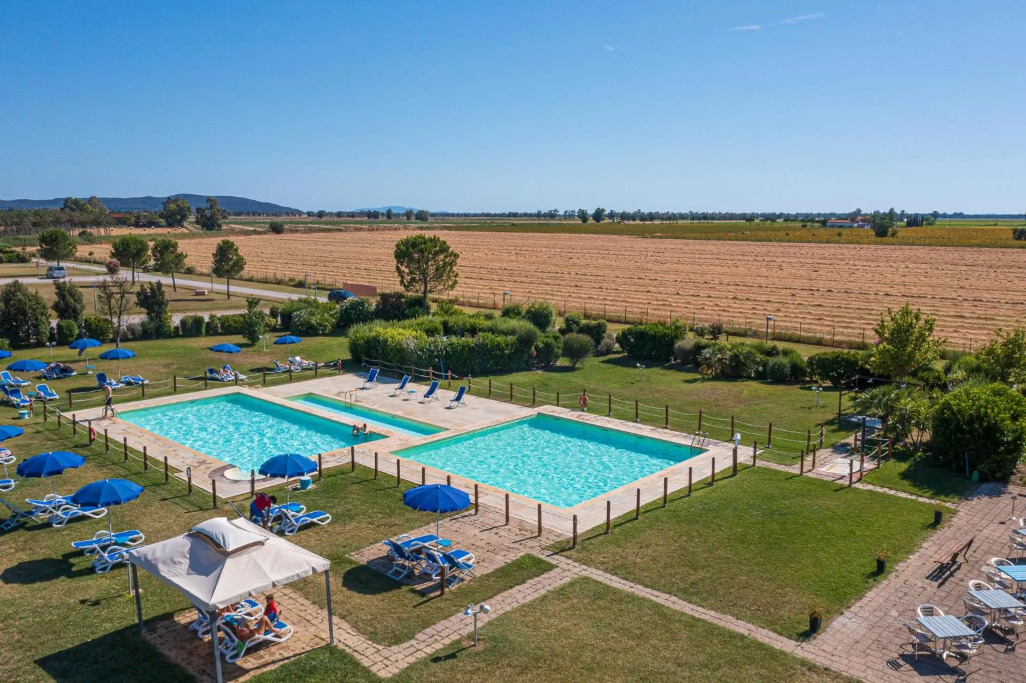 Bird's eye view in Residenza Principina