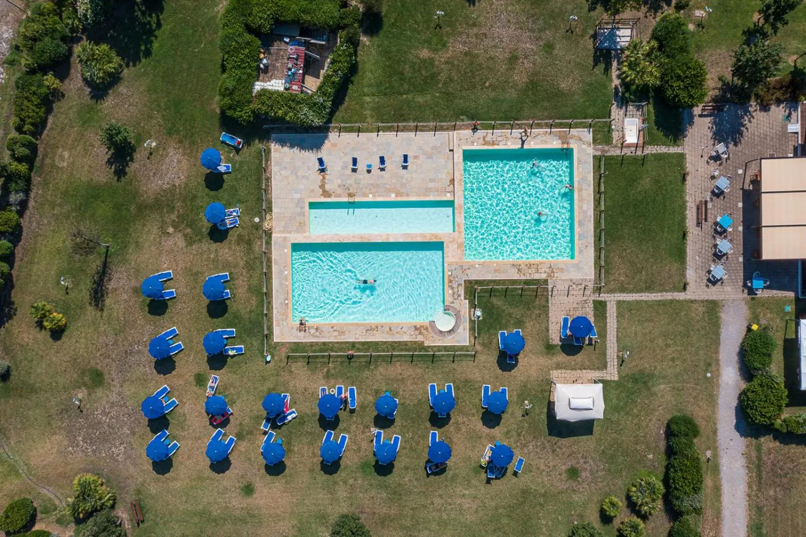 Bird's eye view in Residenza Principina