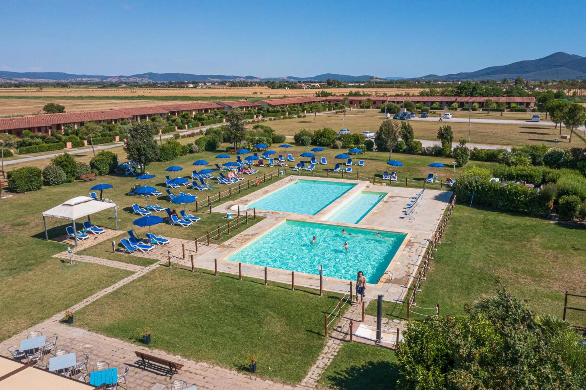 Bird's eye view in Residenza Principina