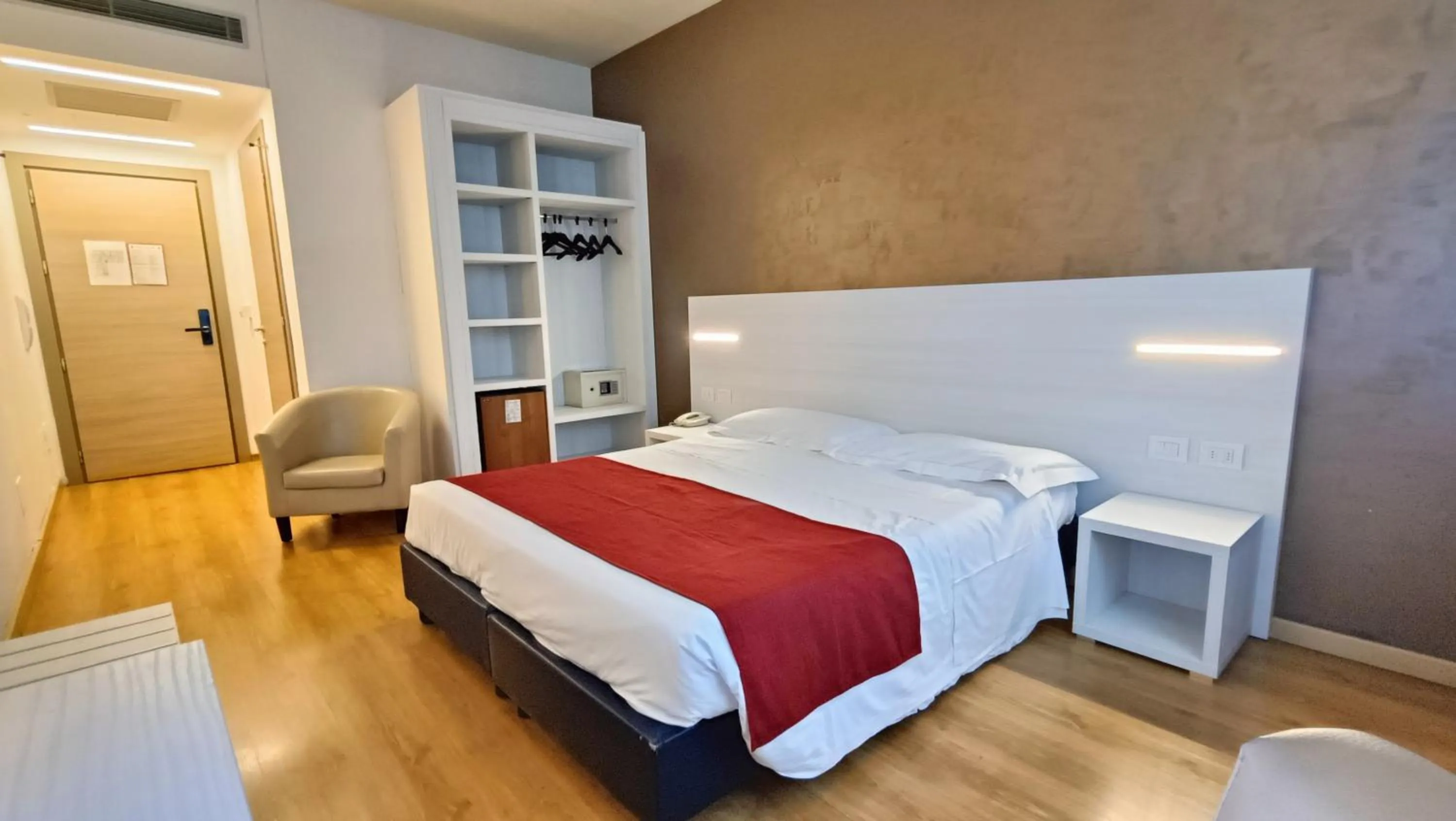 Bed in Hotel President