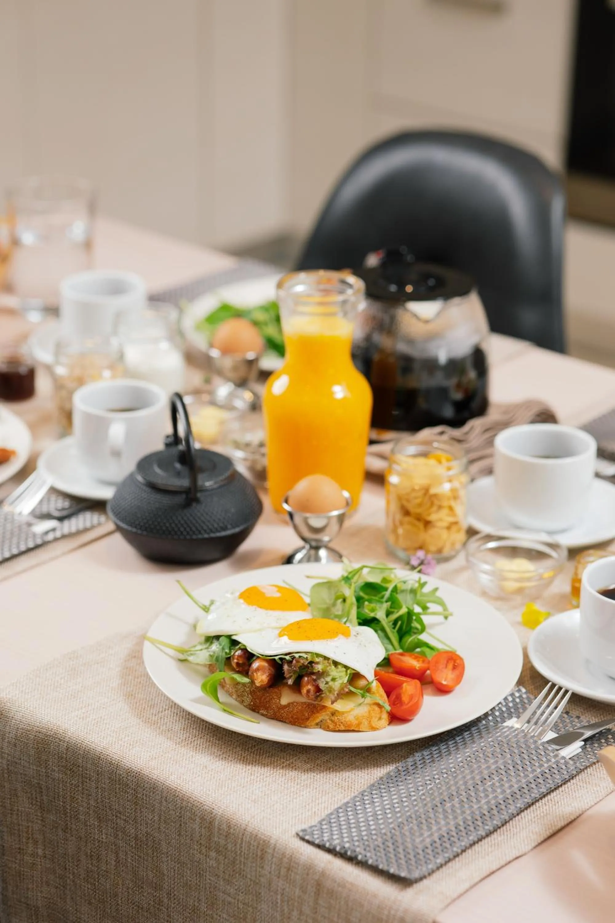 Breakfast in Belvedere Luxury Apartments & Spa