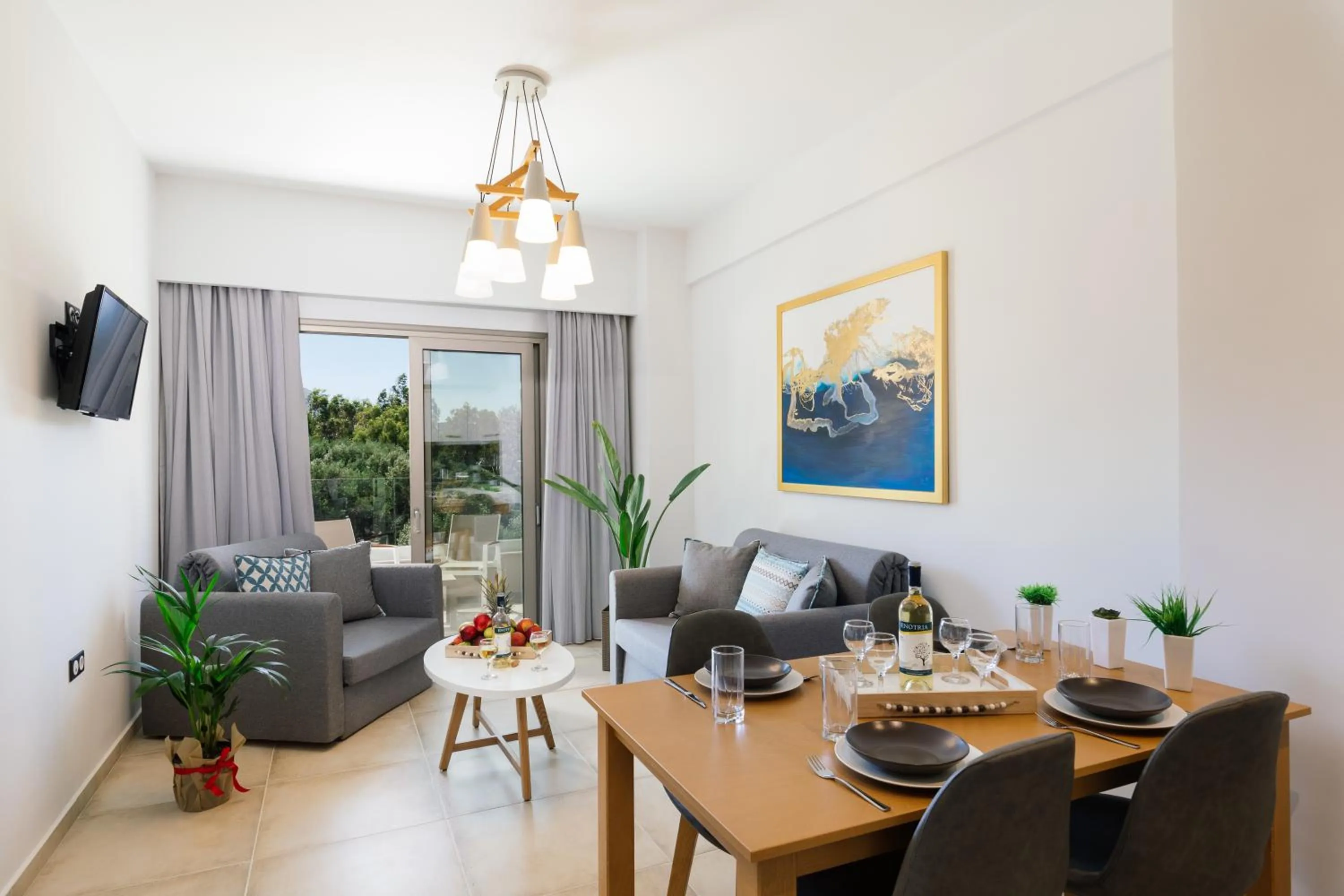 Living room in Belvedere Luxury Apartments & Spa