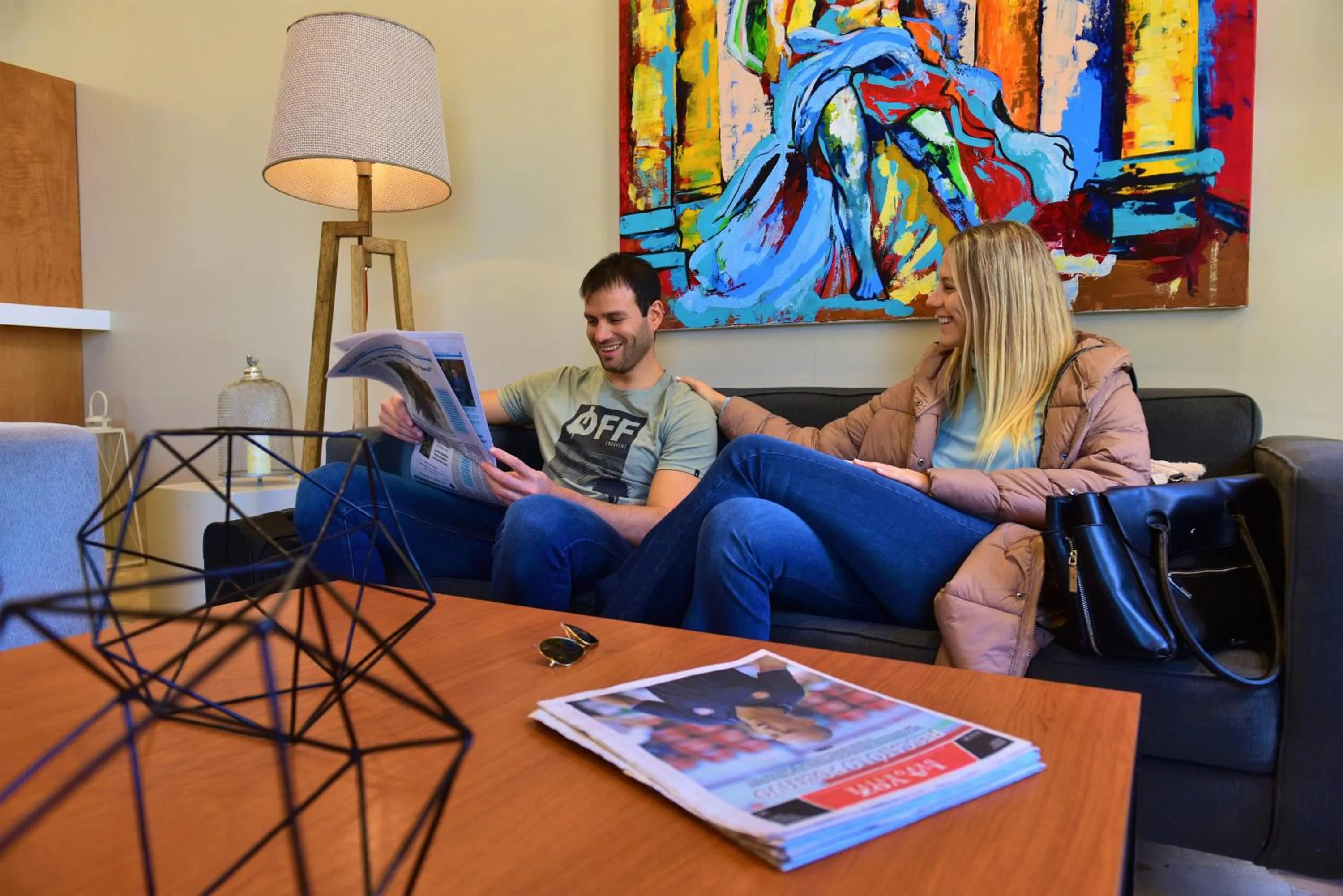 Living room in Howard Johnson San Francisco