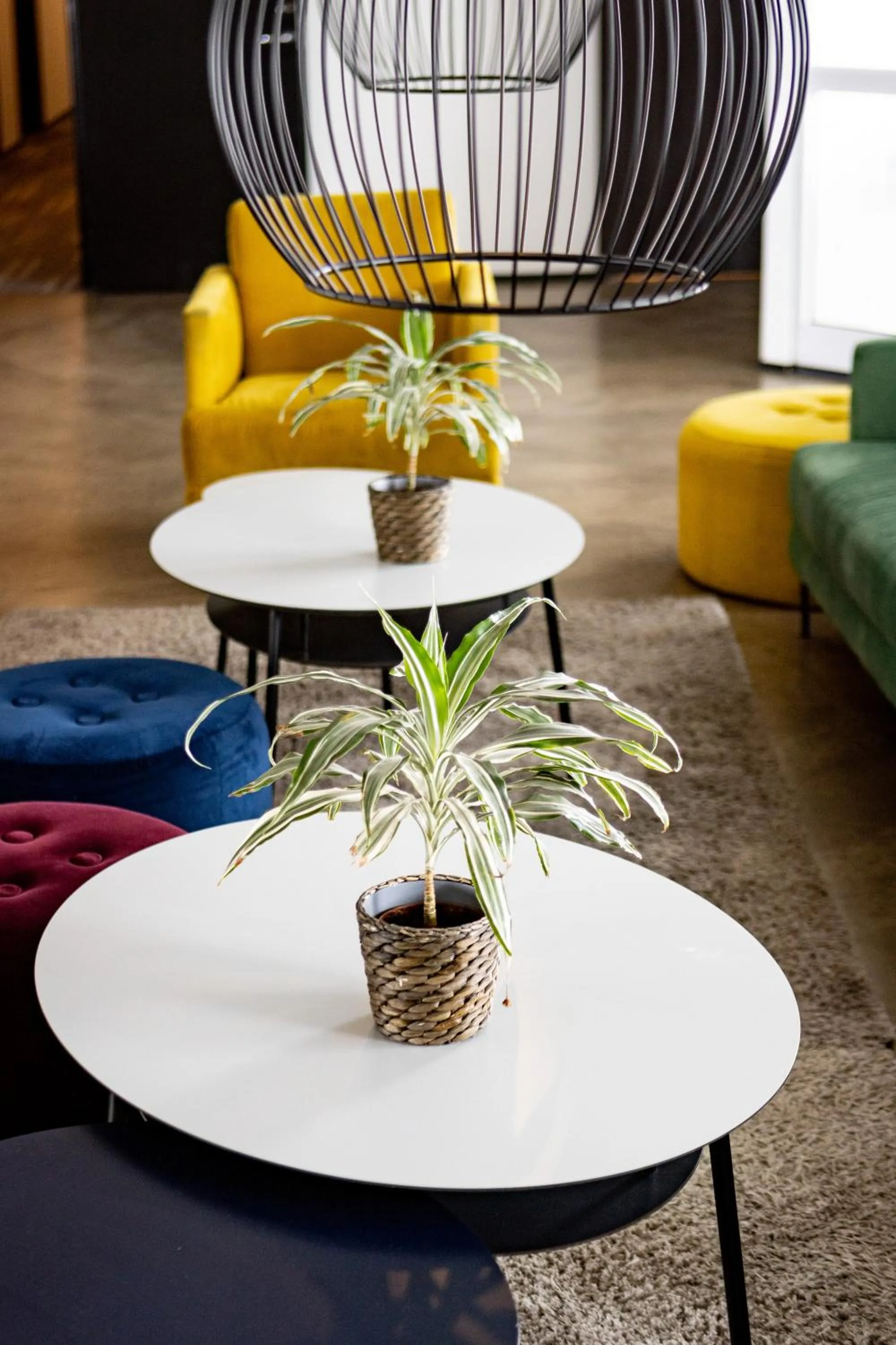 Seating area in 201 Hotel