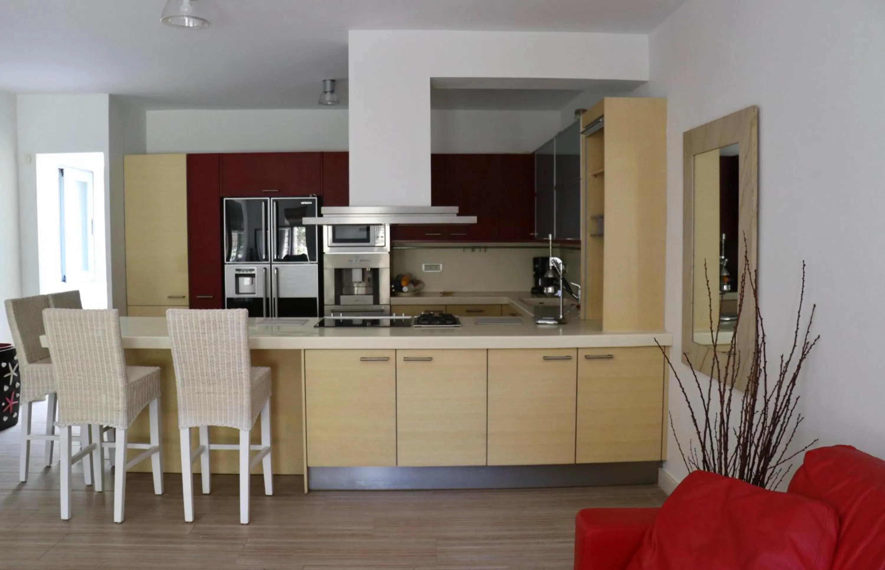 Kitchen or kitchenette in Grand Bleu Apartments & Villas