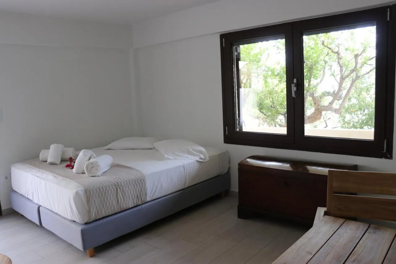 Bed in Grand Bleu Apartments & Villas
